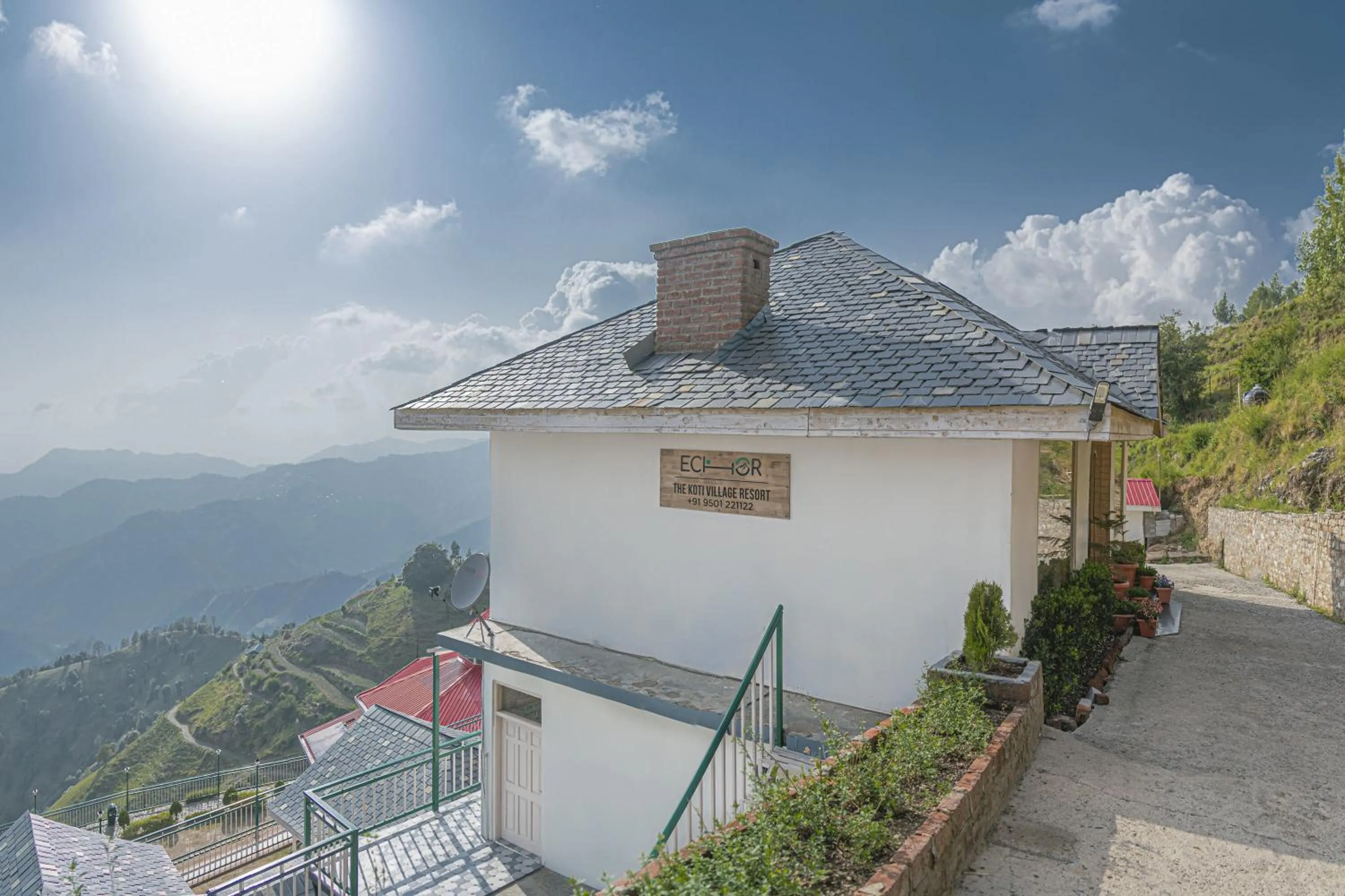 Property building in Echor - The Koti Village Resort Kufri