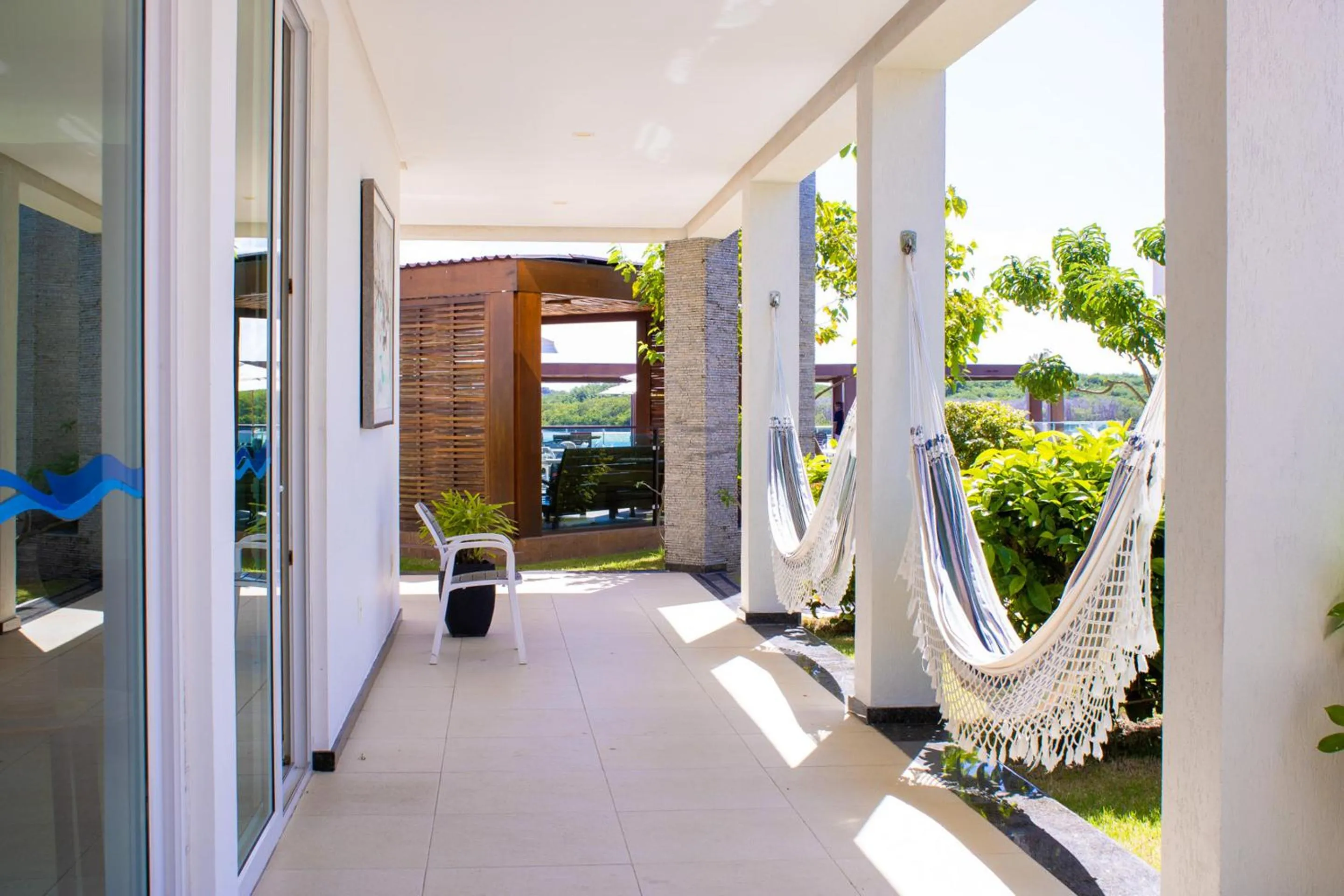 Garden in Pousada Jirituba