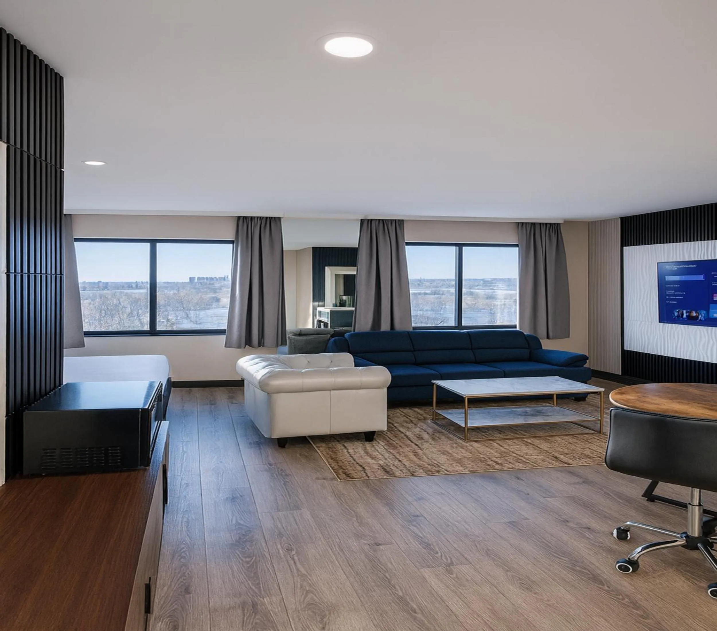 Bed in Hotel Pergola Jamaica JFK