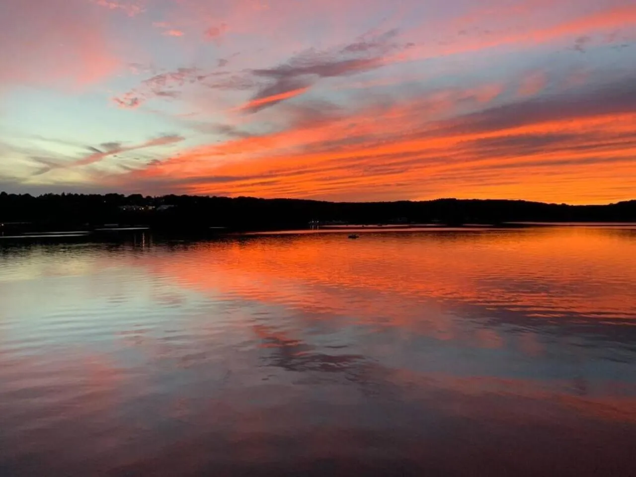 Sunset in Riverfront Home with a View!