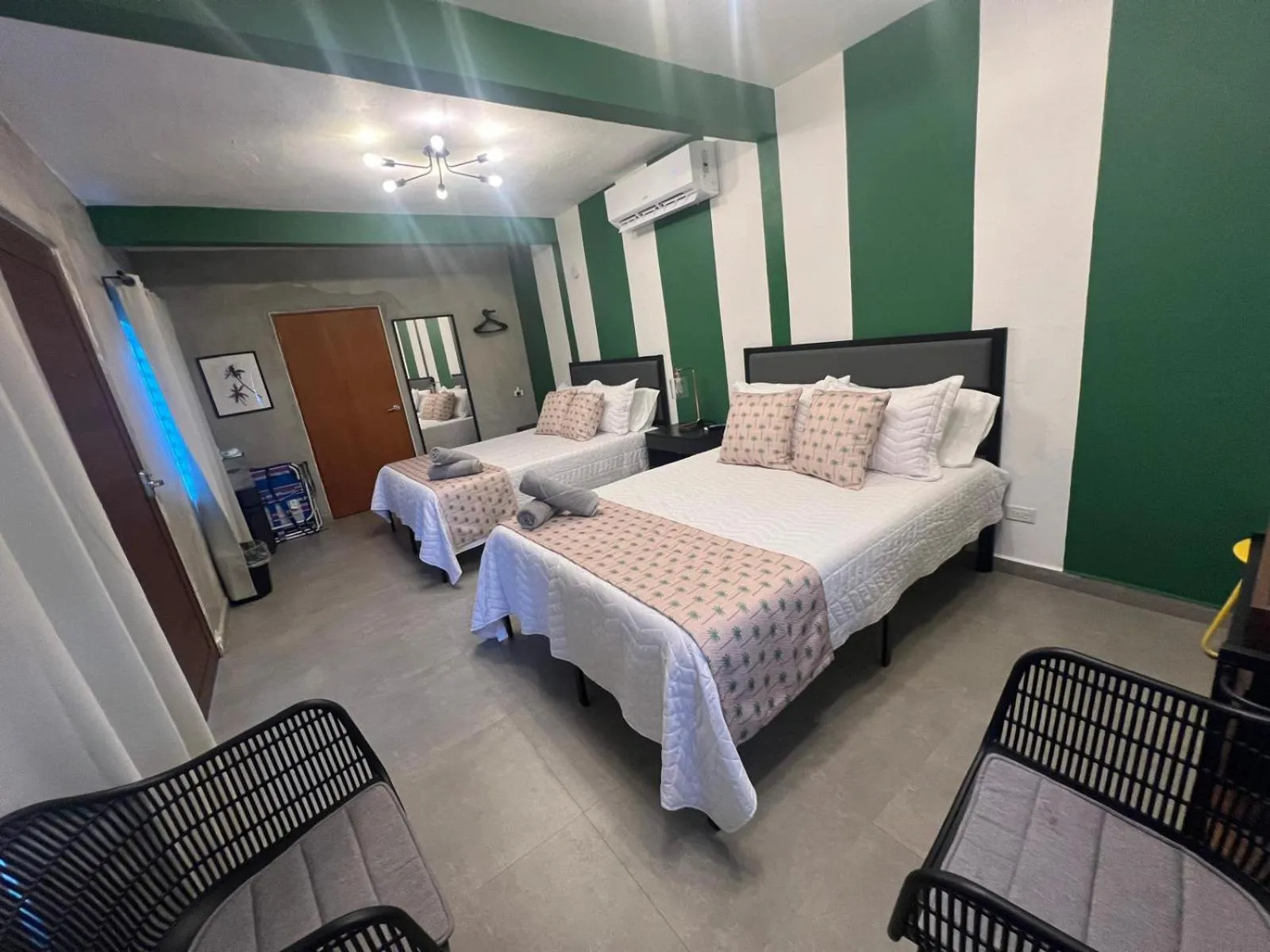 Bed in The Surfing Turtle