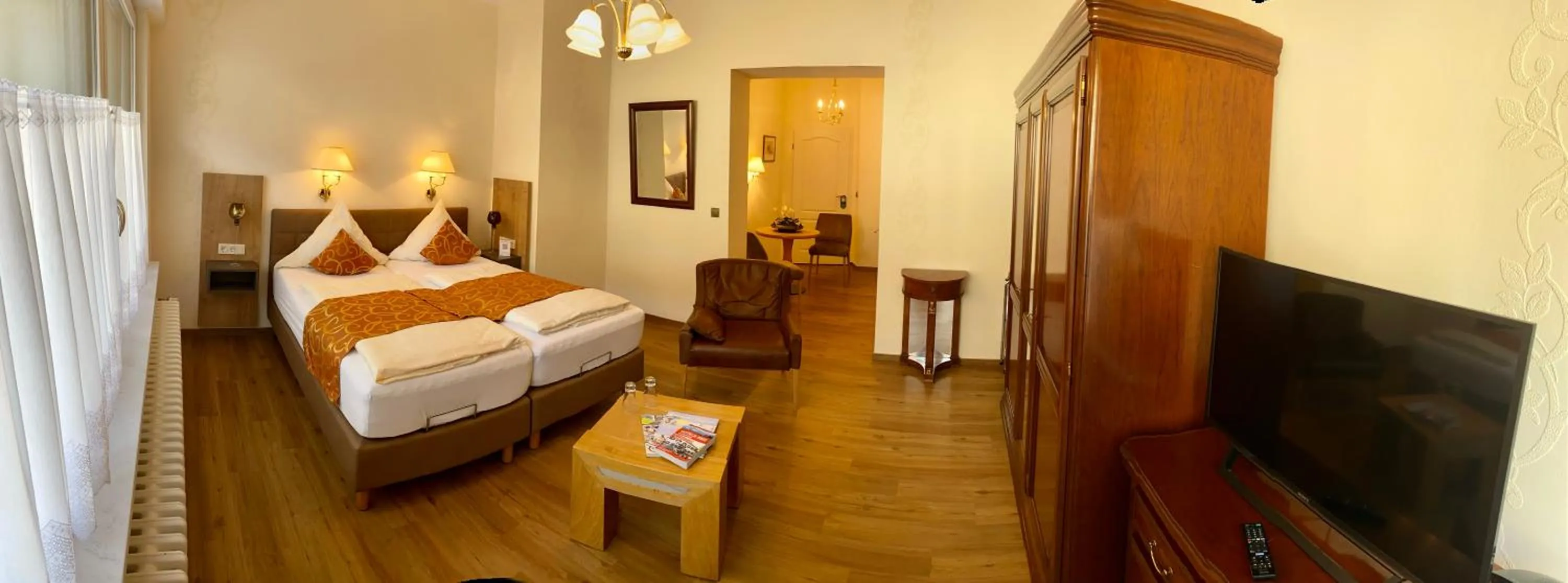 Photo of the whole room, Bed in Haus Hohenzollern & Haus 'Ambiente