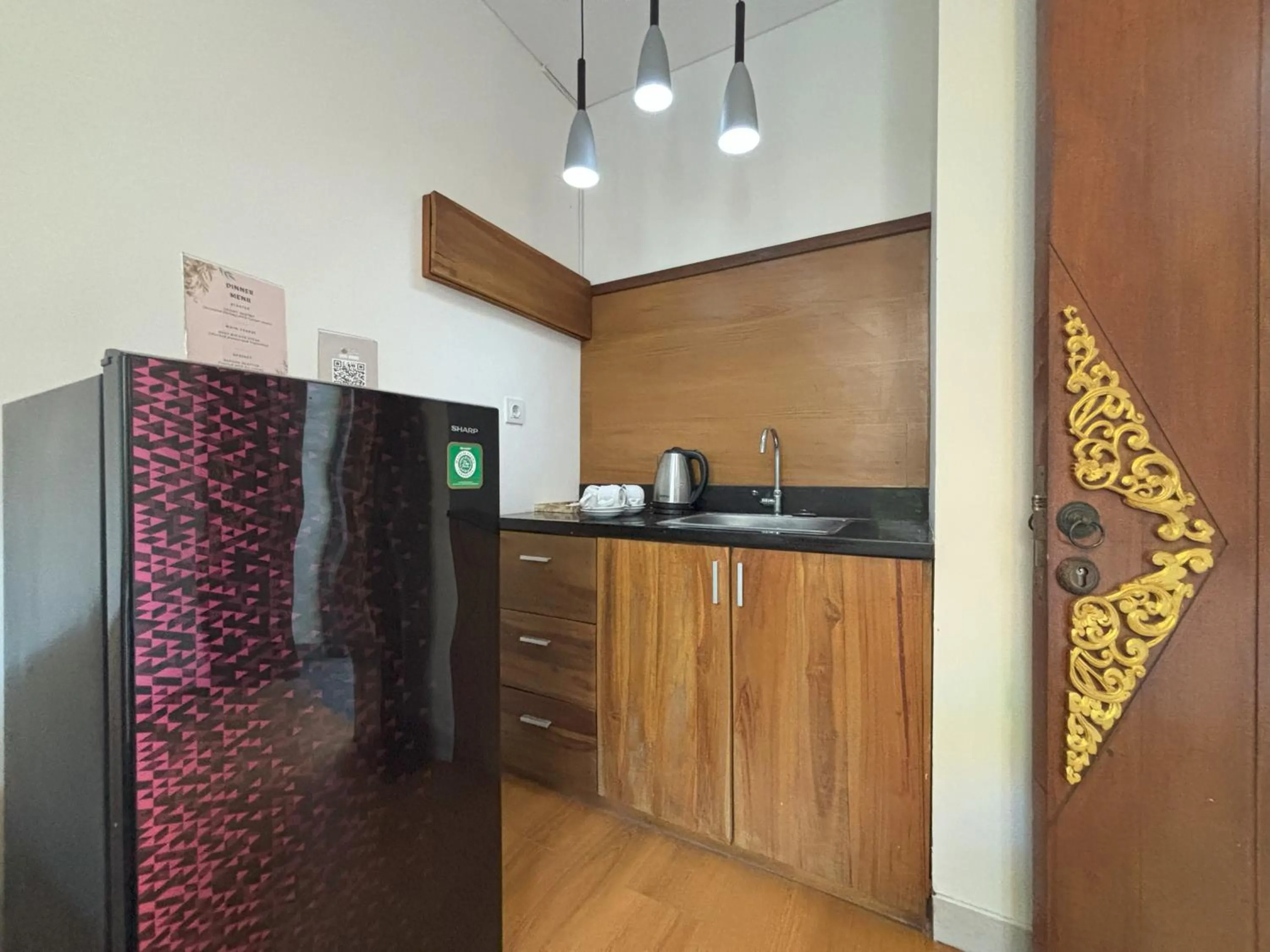 Coffee/tea facilities in The Calna Villa Bali