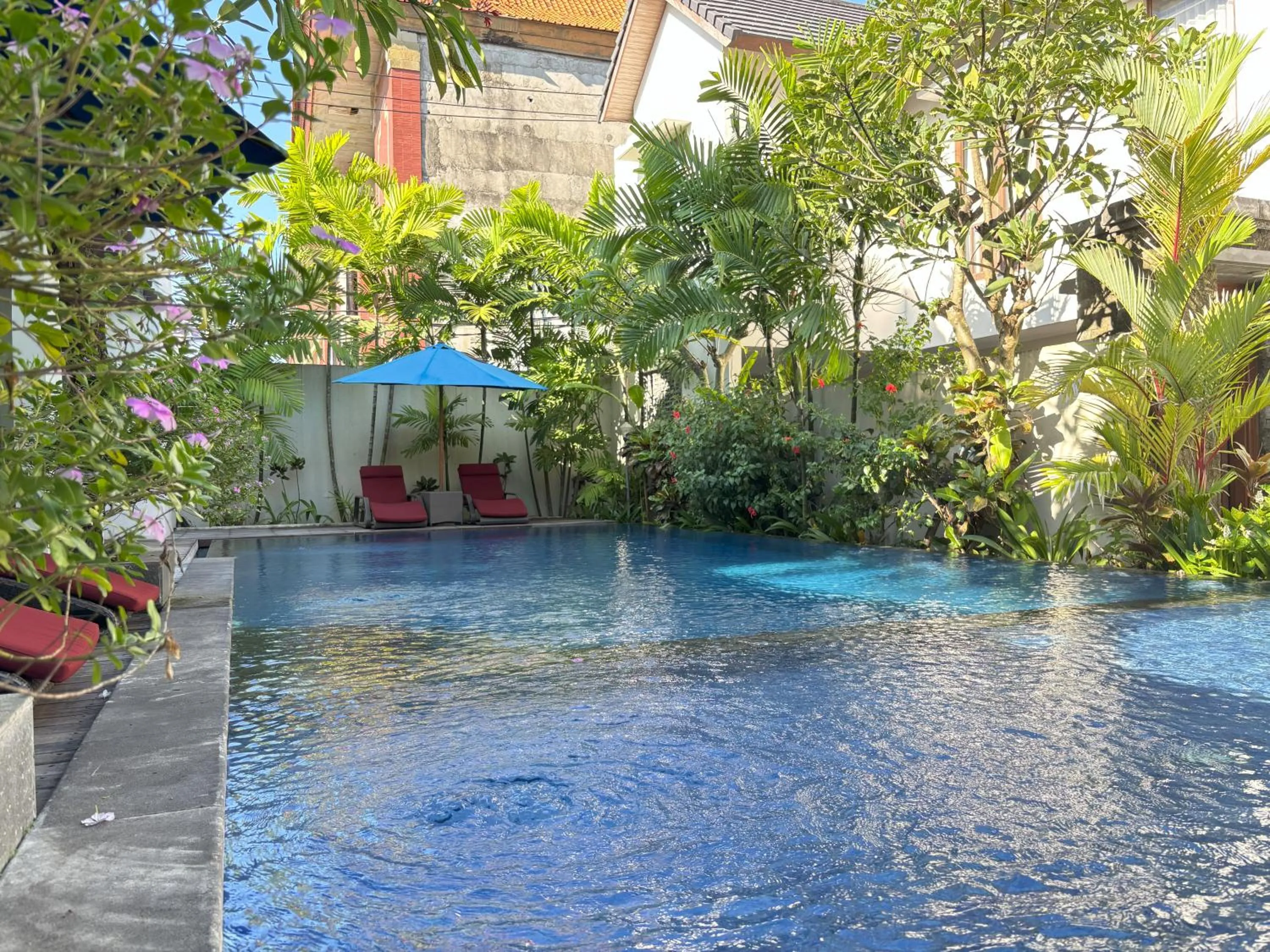 Swimming pool in The Calna Villa Bali