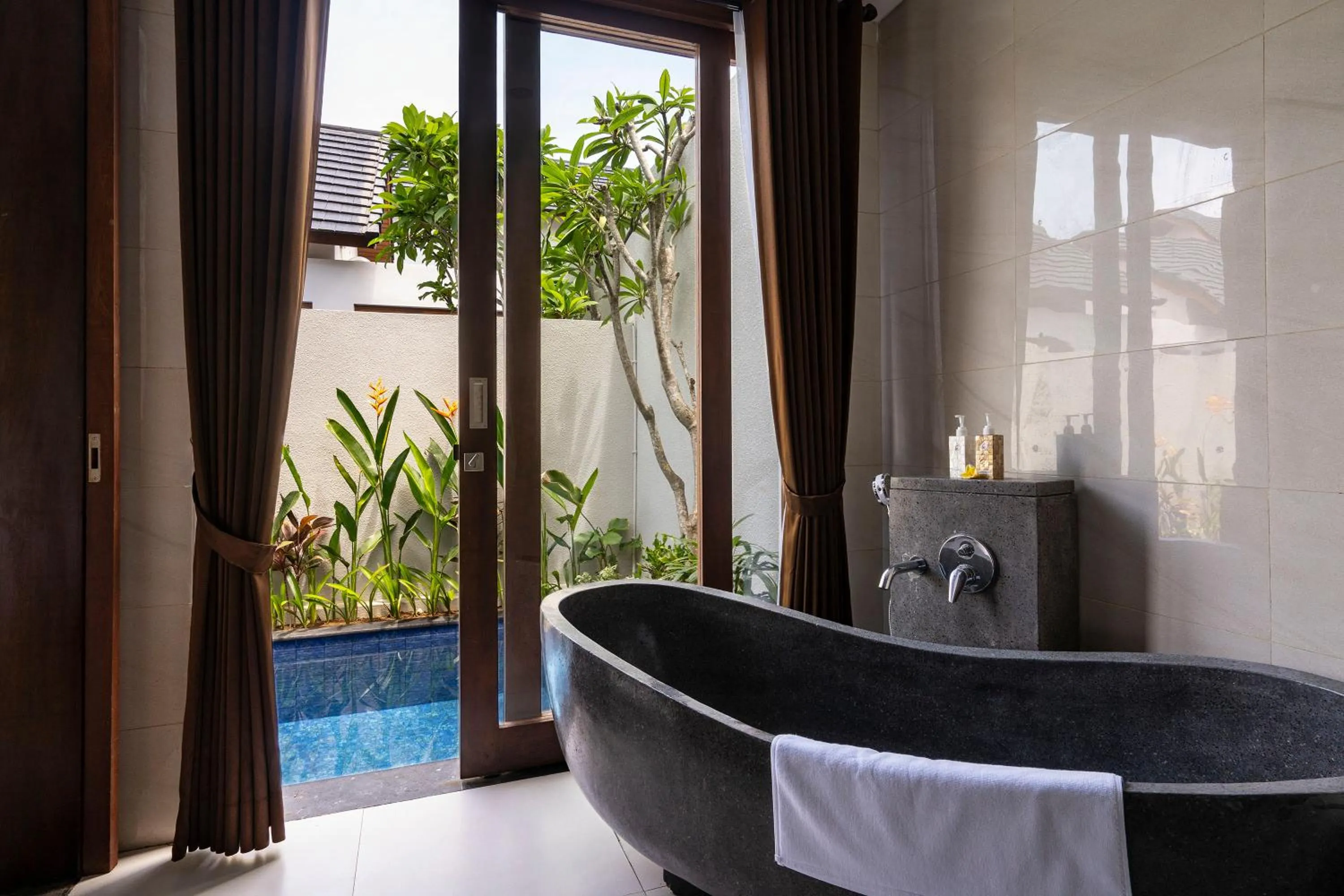 Bathroom in The Calna Villa Bali