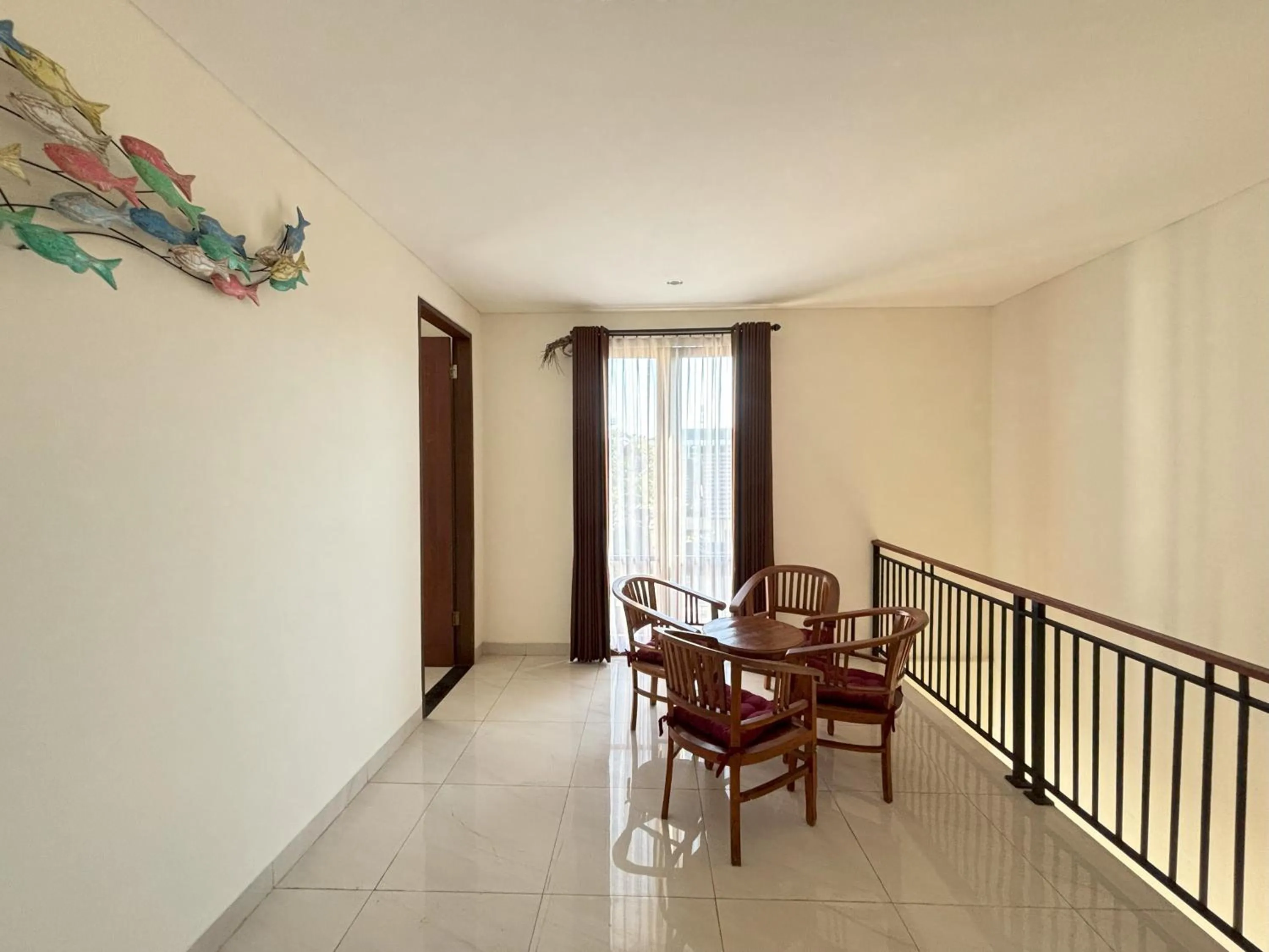 Seating area in The Calna Villa Bali