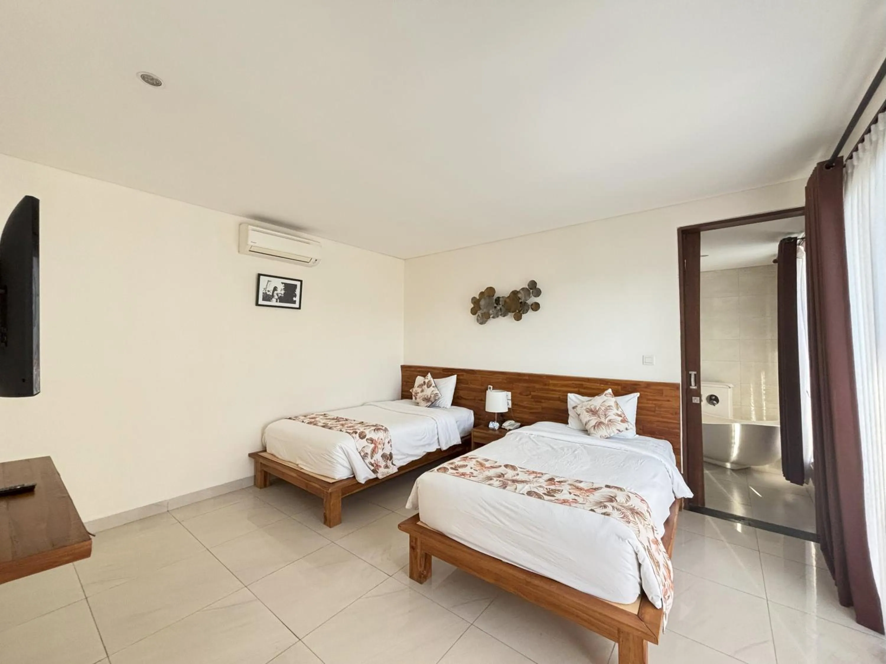 Bedroom, Bed in The Calna Villa Bali