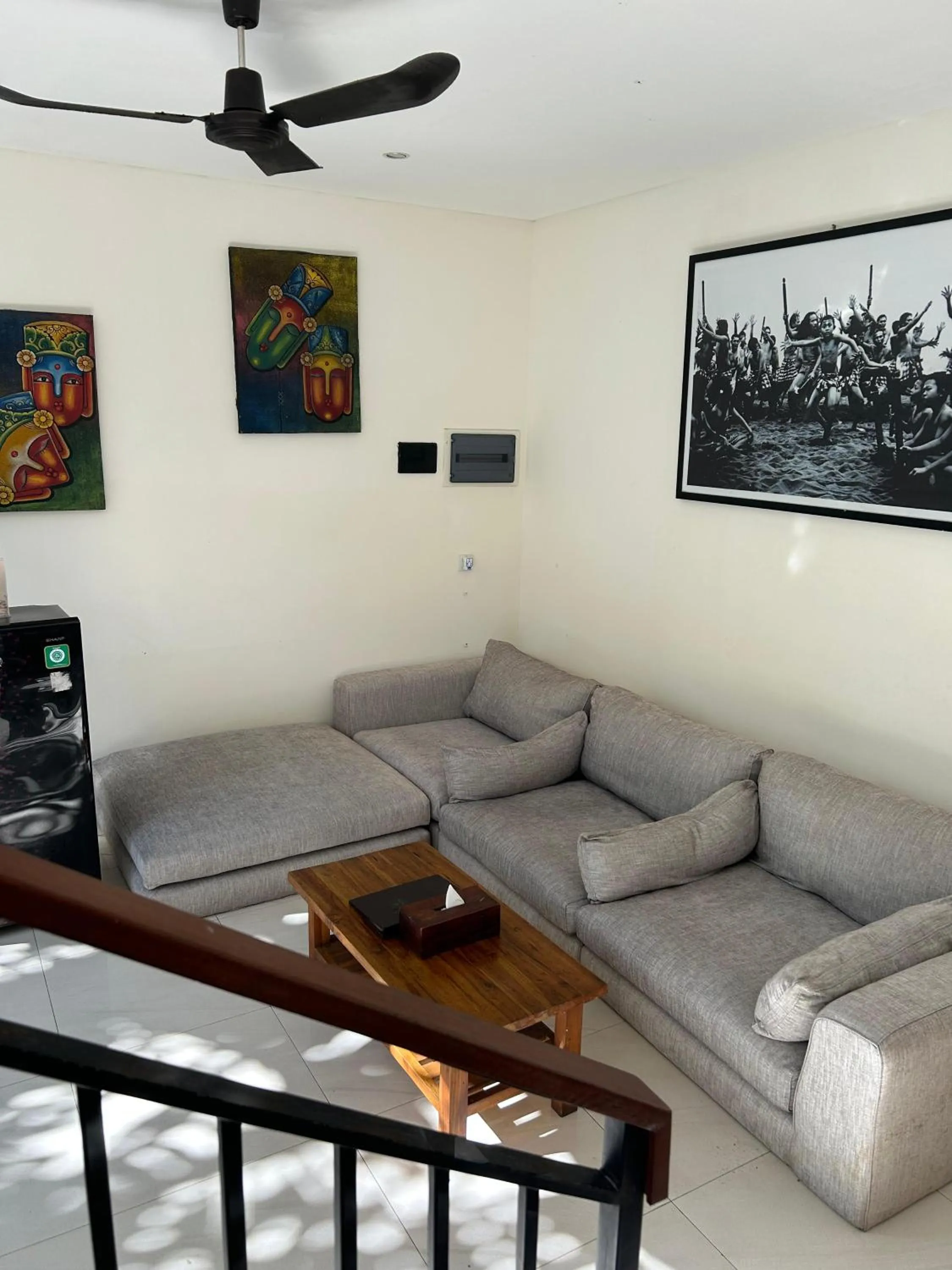 Living room in The Calna Villa Bali