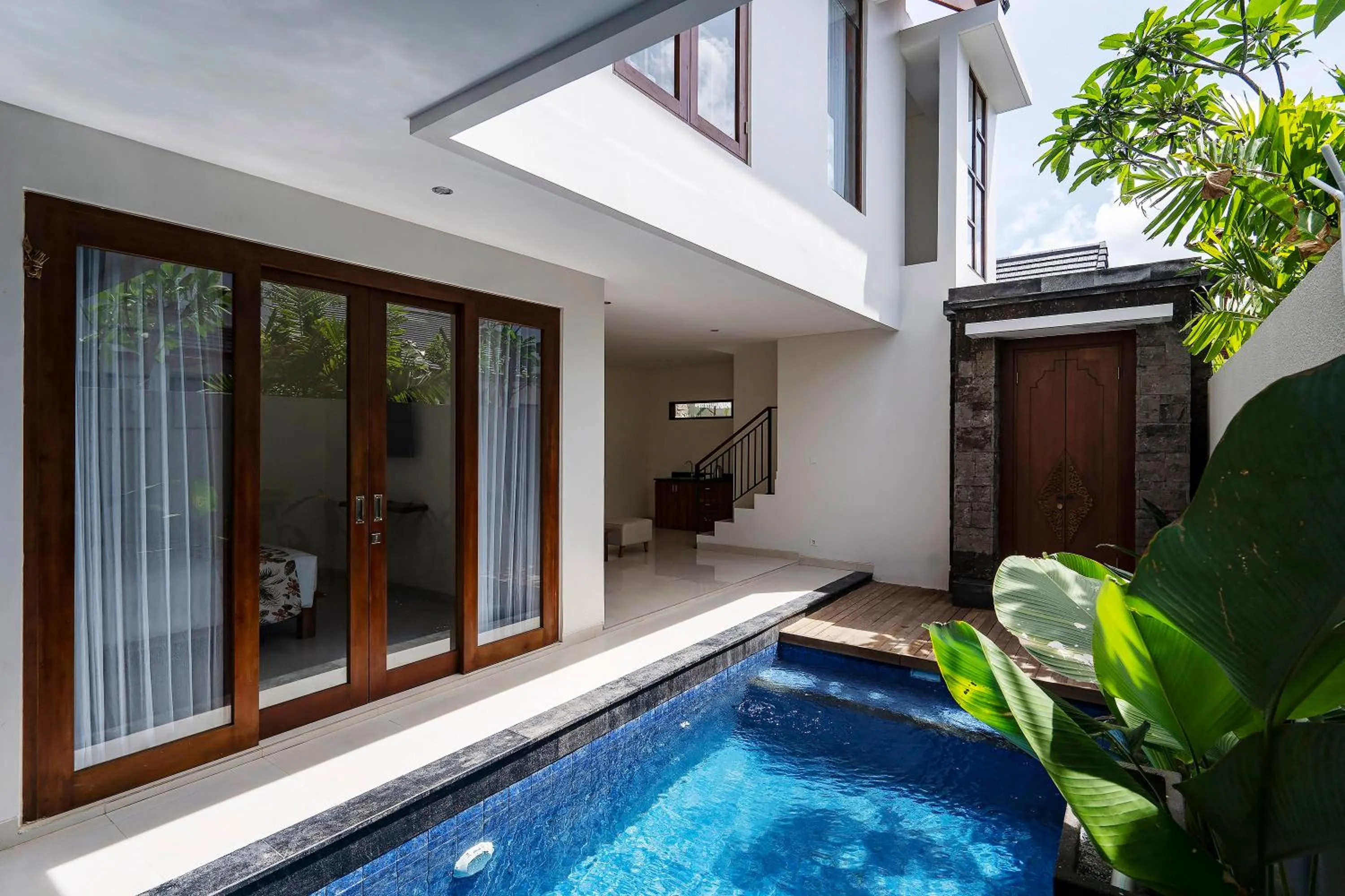 Swimming pool in The Calna Villa Bali