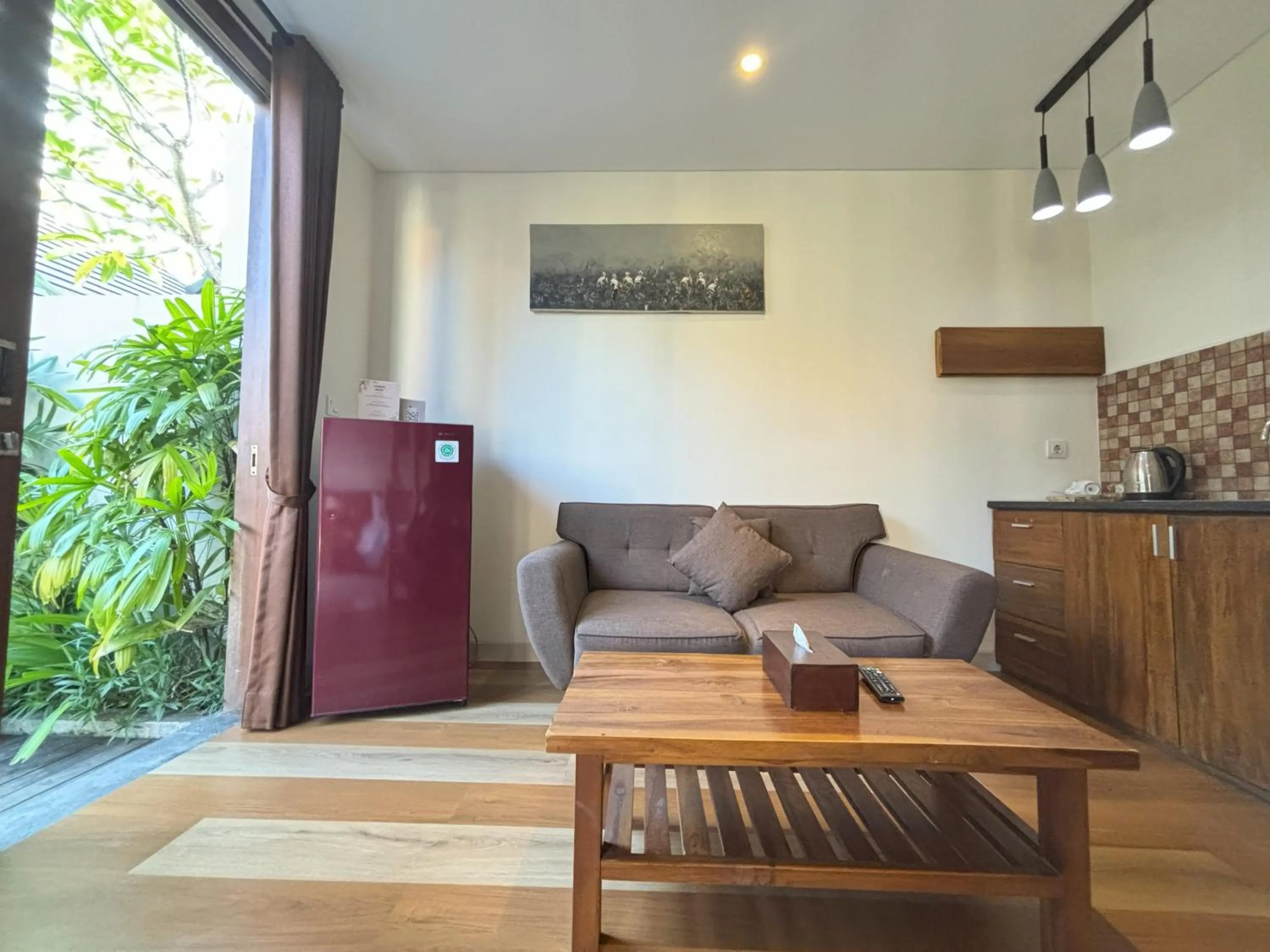 Living room in The Calna Villa Bali