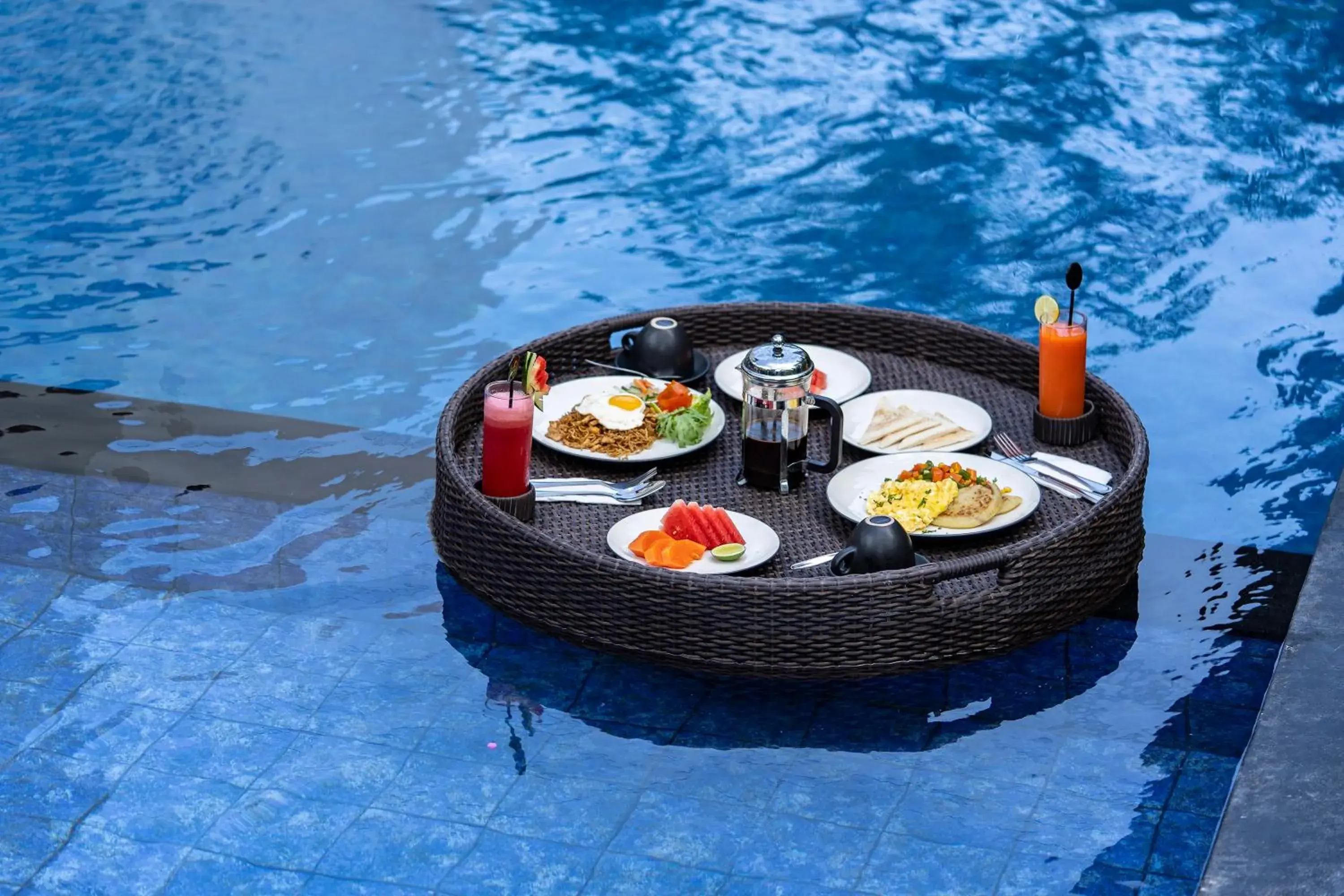 Food and drinks in The Calna Villa Bali Food and drinks in The Calna Villa Bali