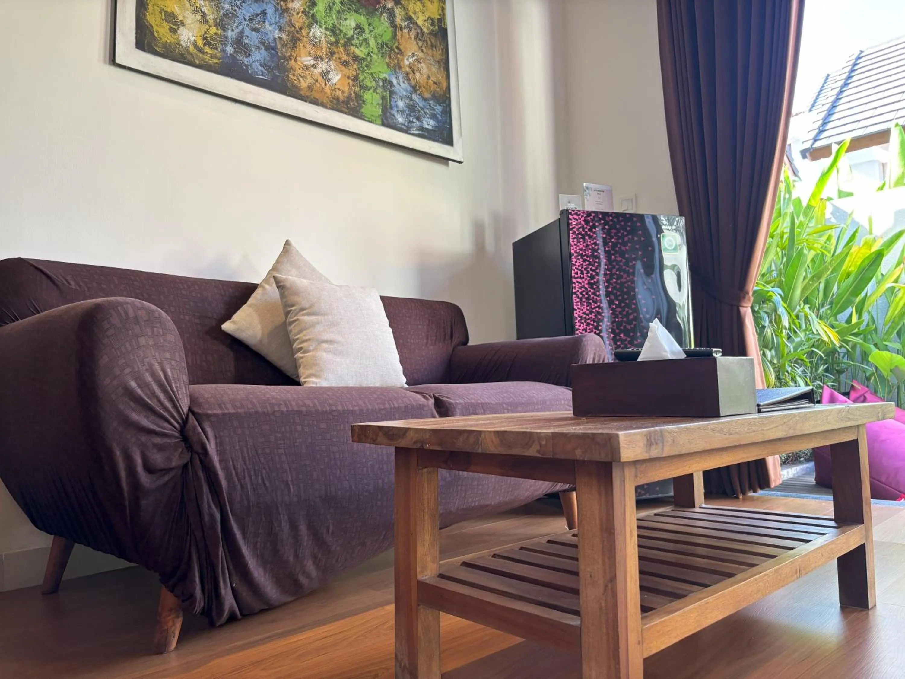 Living room in The Calna Villa Bali