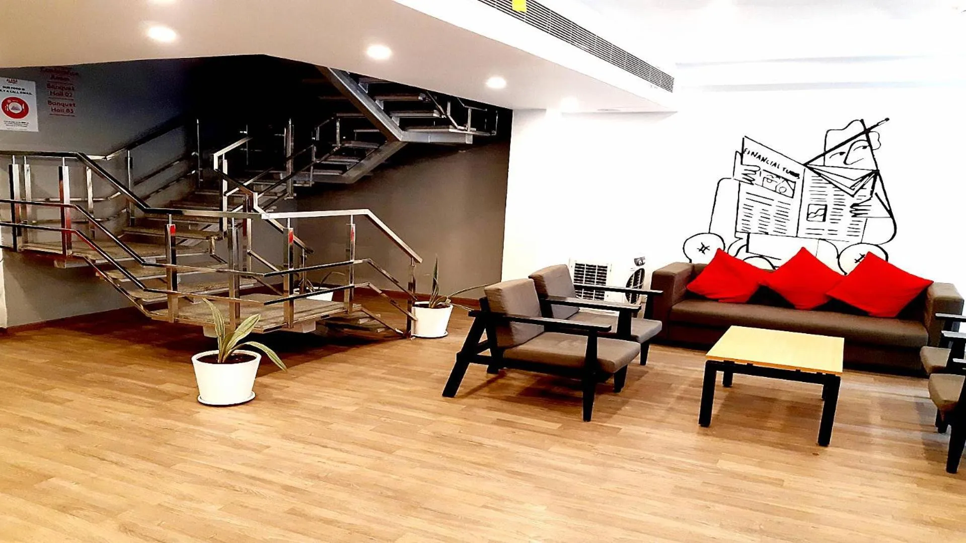 Seating area in Alana Townhouse