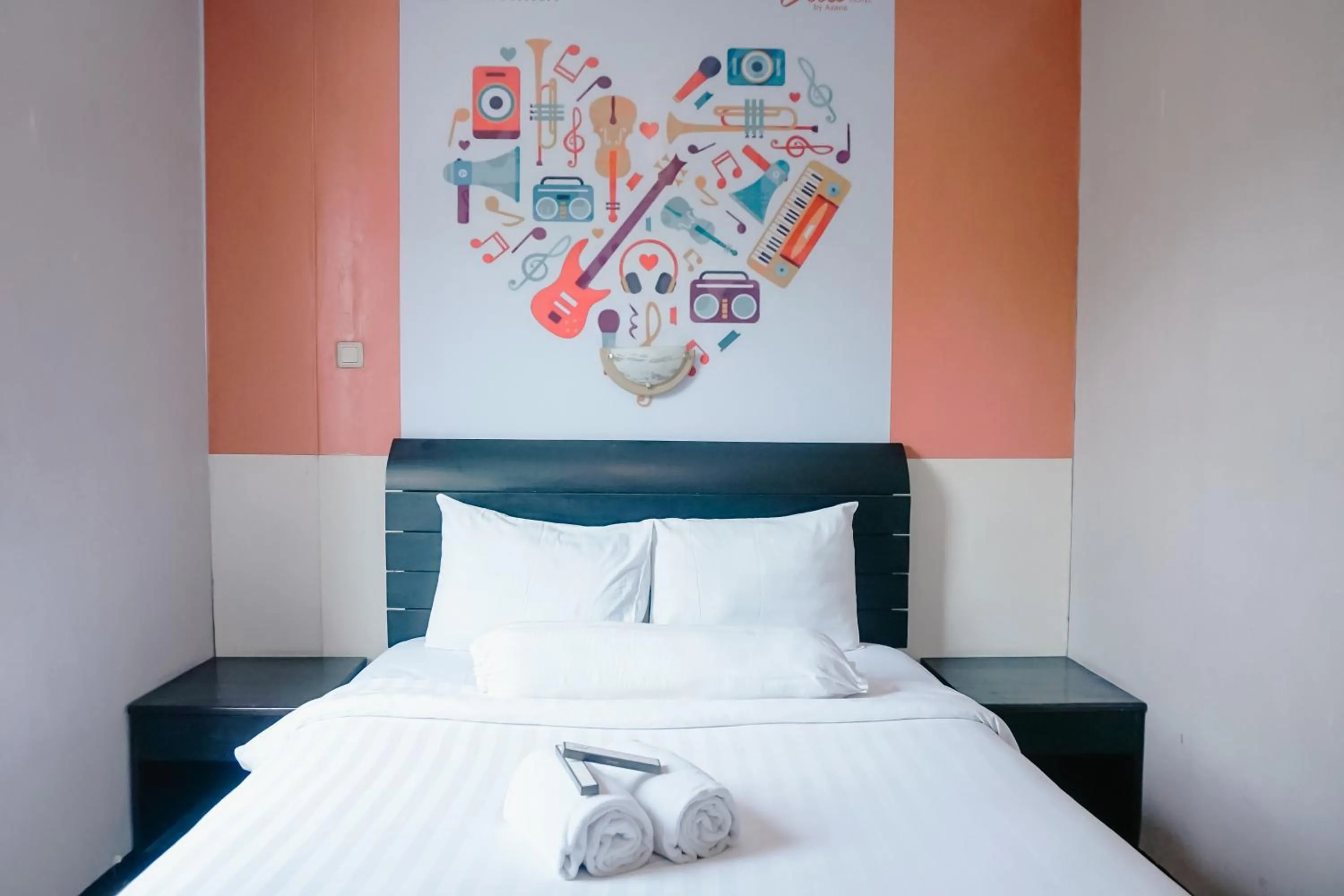 Bed in Votel Hotel Tulungagung