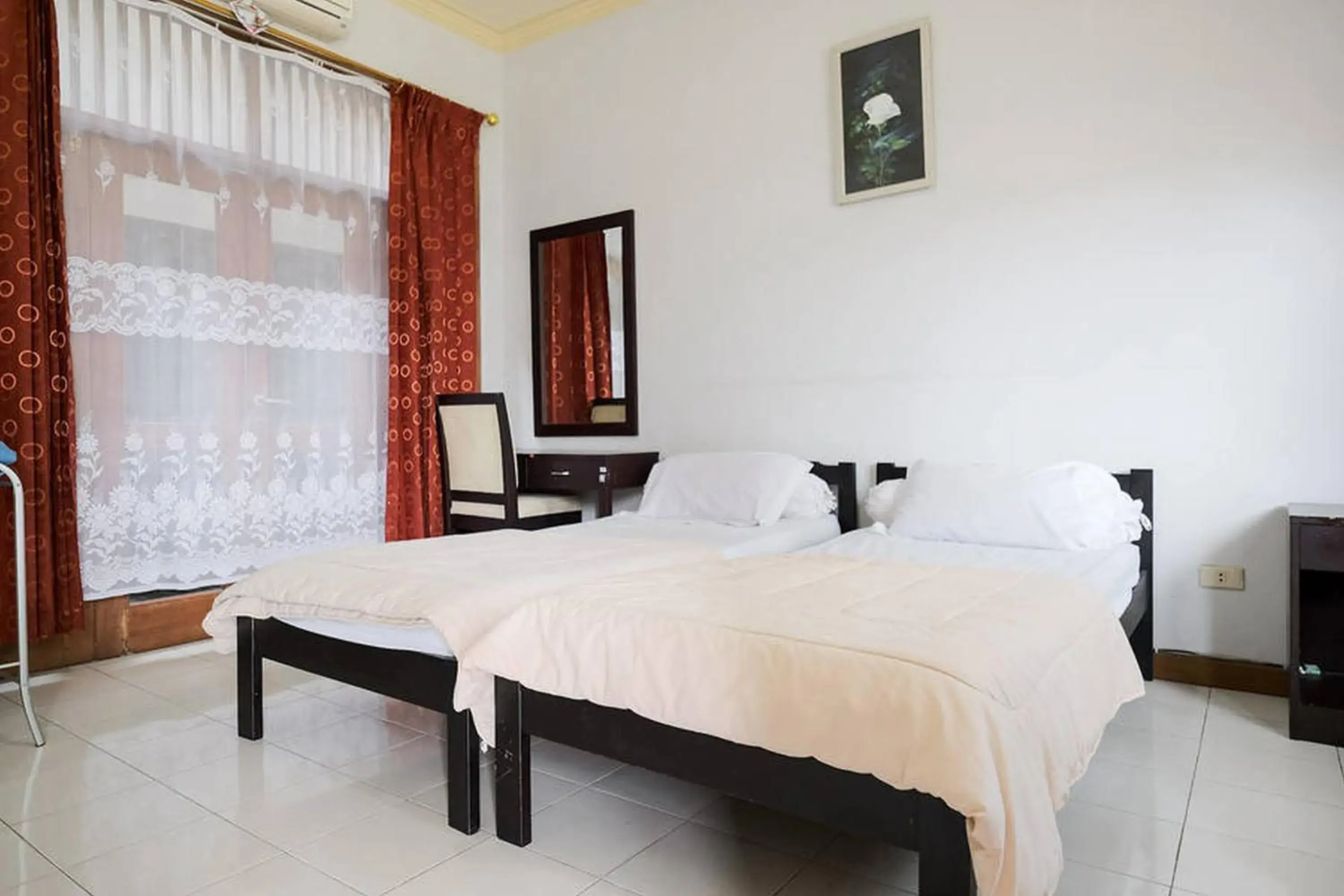 Bed in Rumah Pahoman Syariah Mitra RedDoorz Bed in Rumah Pahoman Syariah Mitra RedDoorz