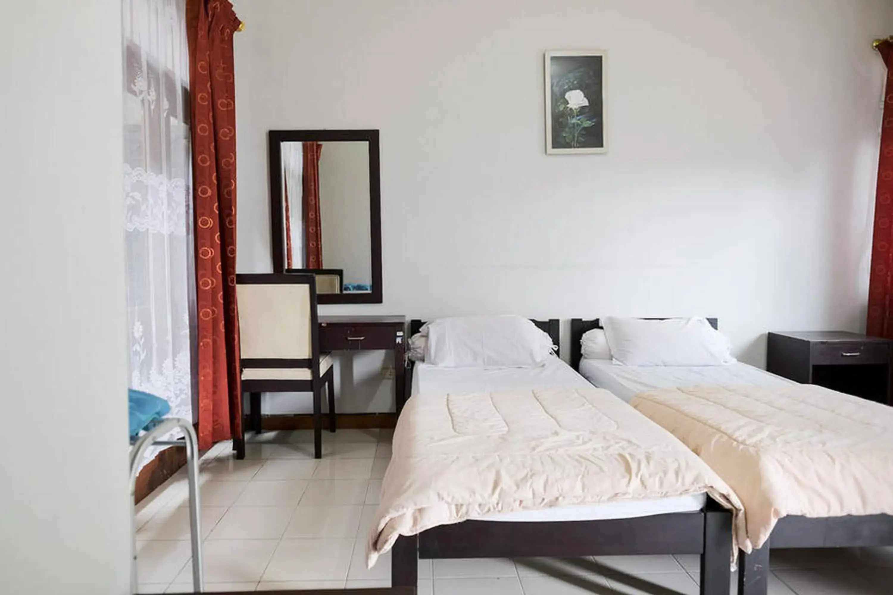 Bed in Rumah Pahoman Syariah Mitra RedDoorz Bed in Rumah Pahoman Syariah Mitra RedDoorz