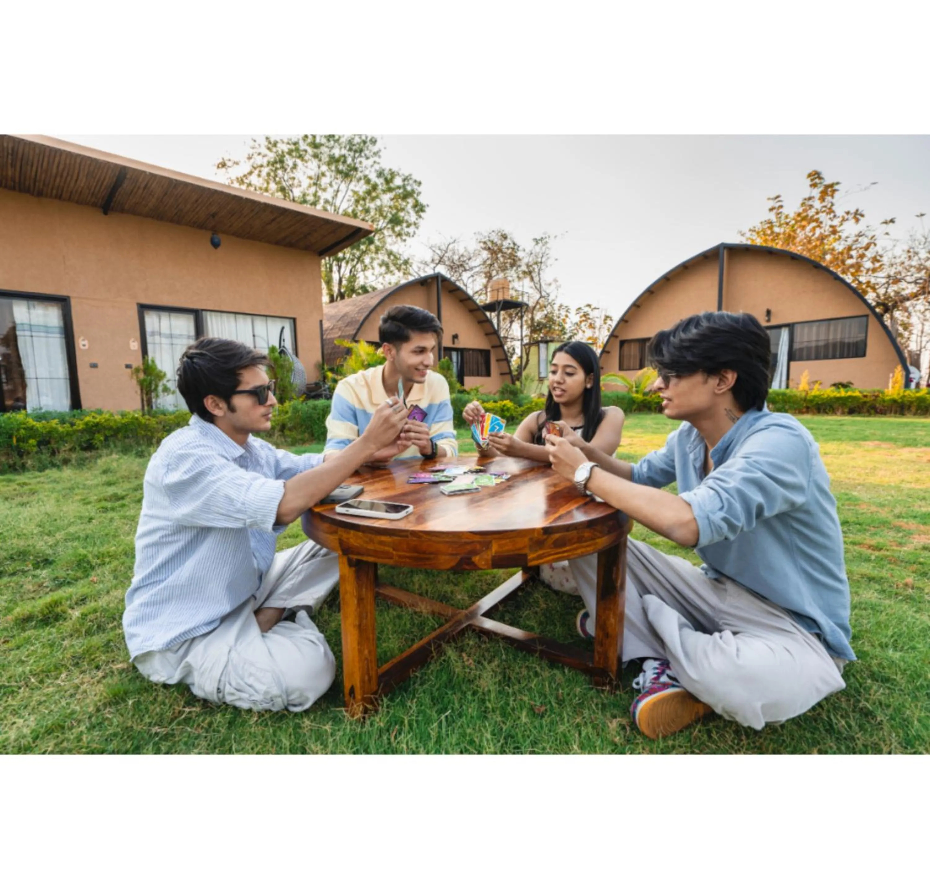 Garden view in Panarpani Retreat Pachmarhi