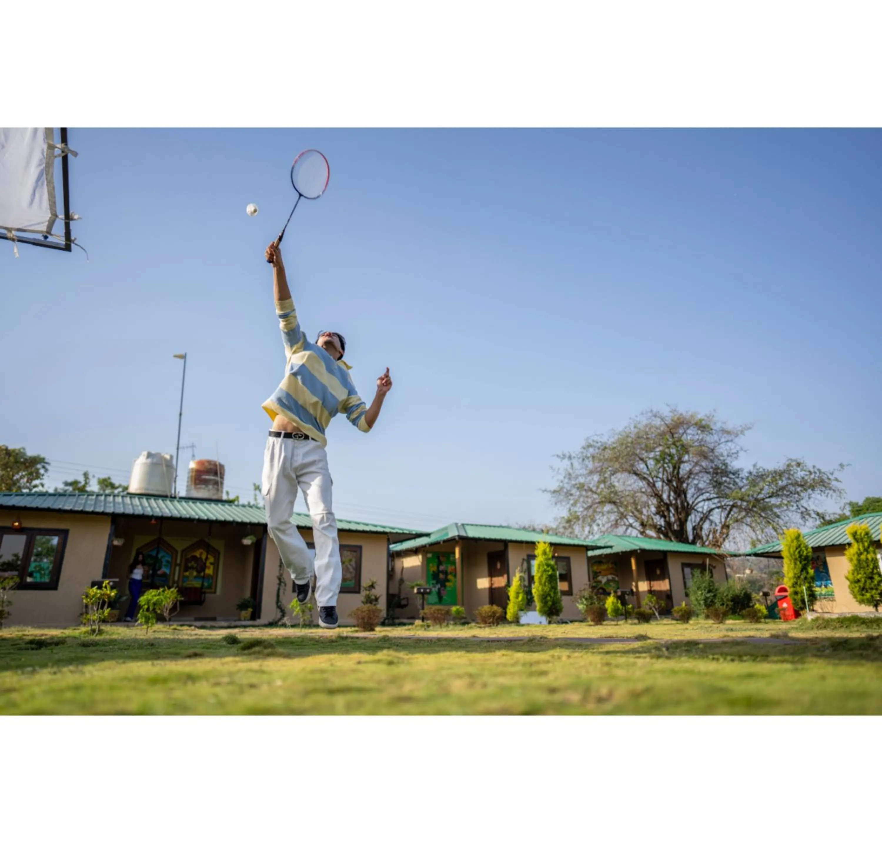 Tennis court in Panarpani Retreat Pachmarhi