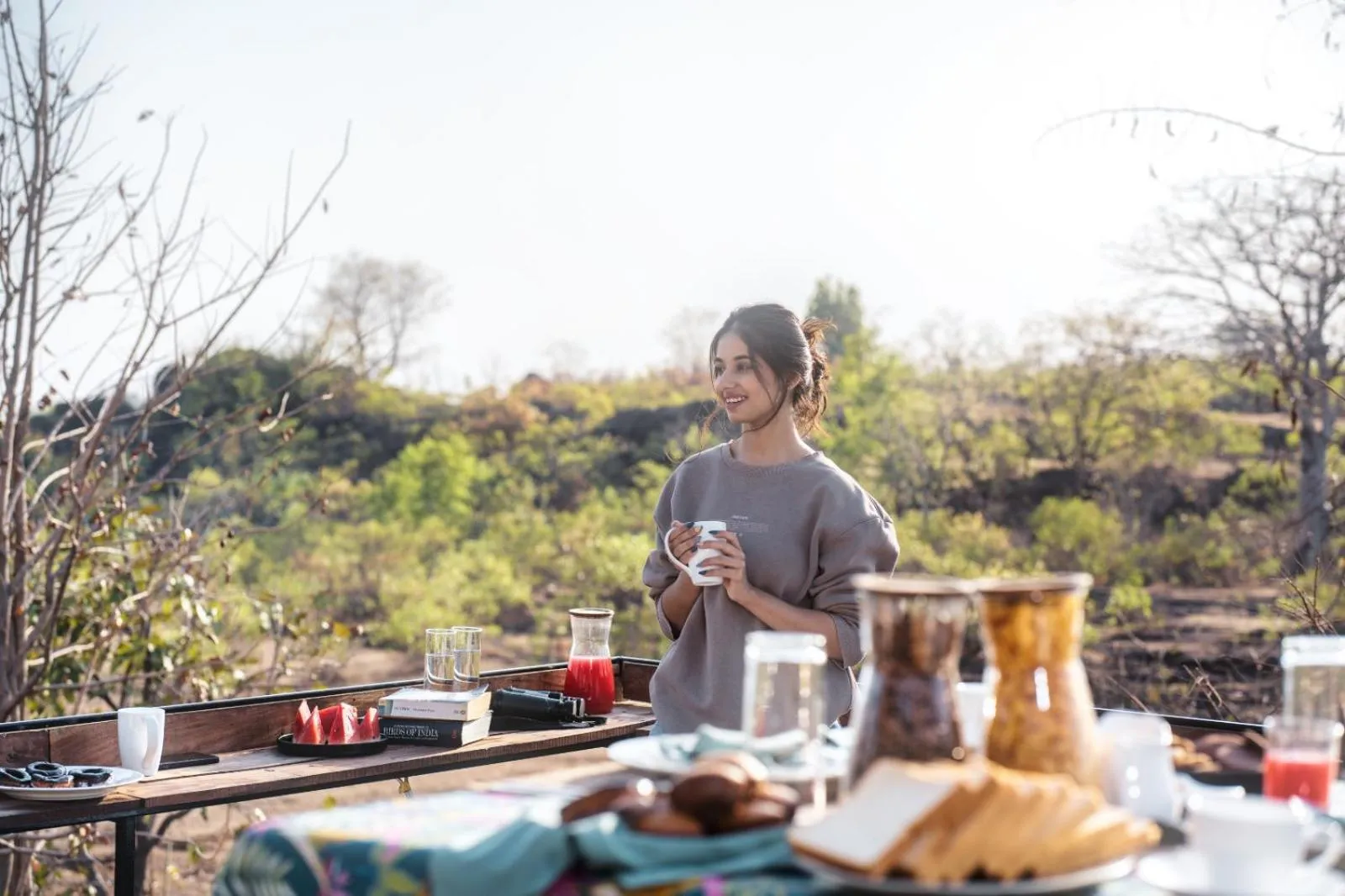 Natural landscape in Panarpani Retreat Pachmarhi