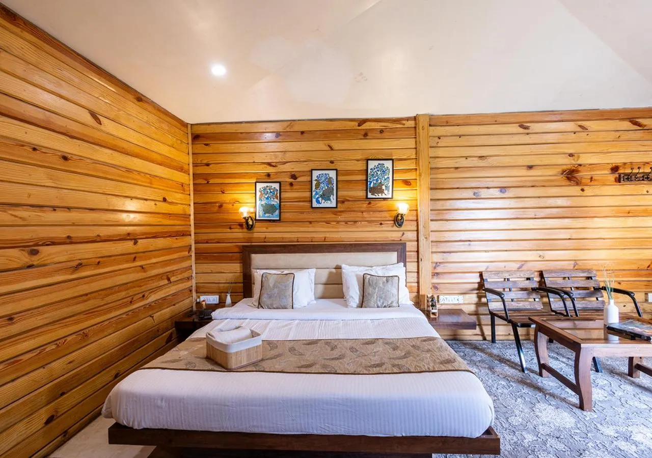 Bedroom, Bed in Panarpani Retreat Pachmarhi