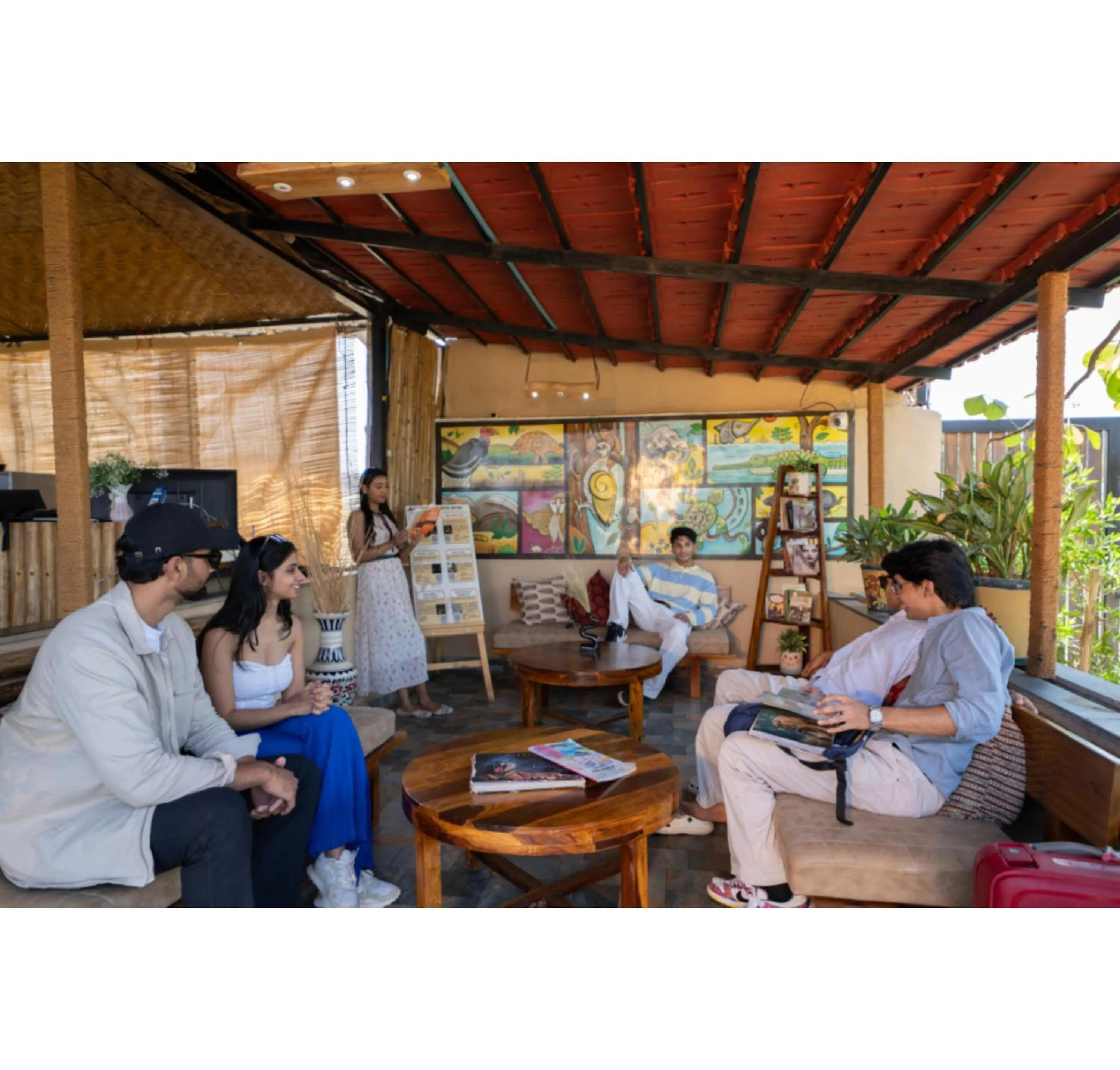 Lobby or reception in Panarpani Retreat Pachmarhi