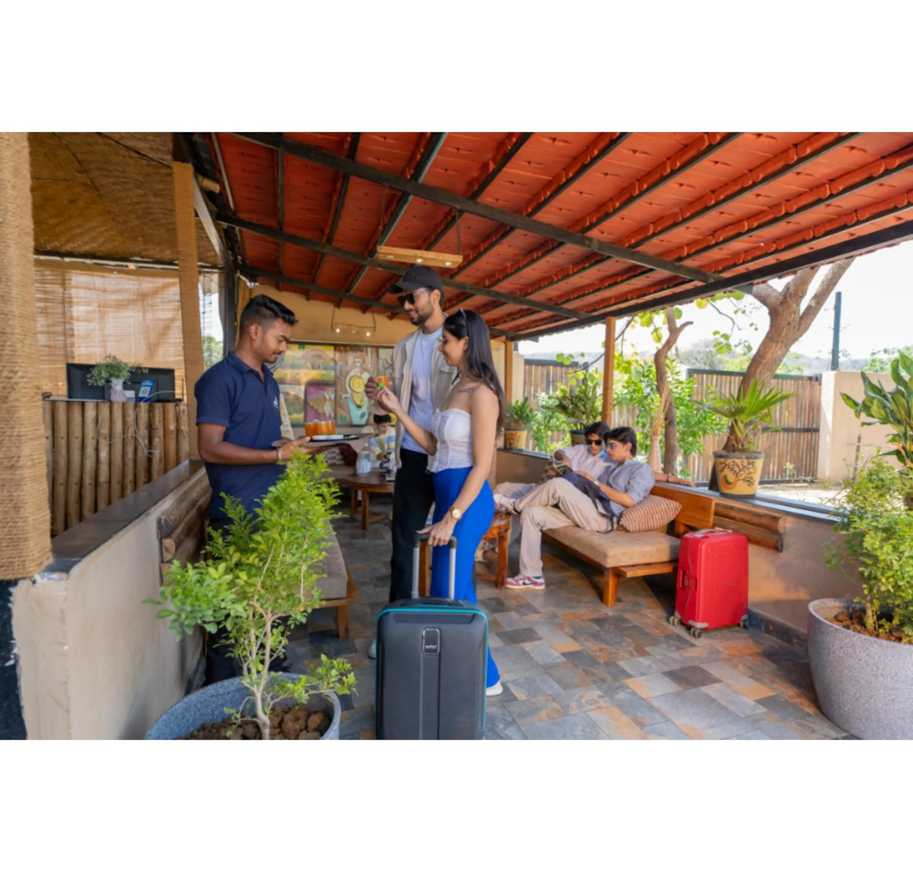 Lobby or reception in Panarpani Retreat Pachmarhi