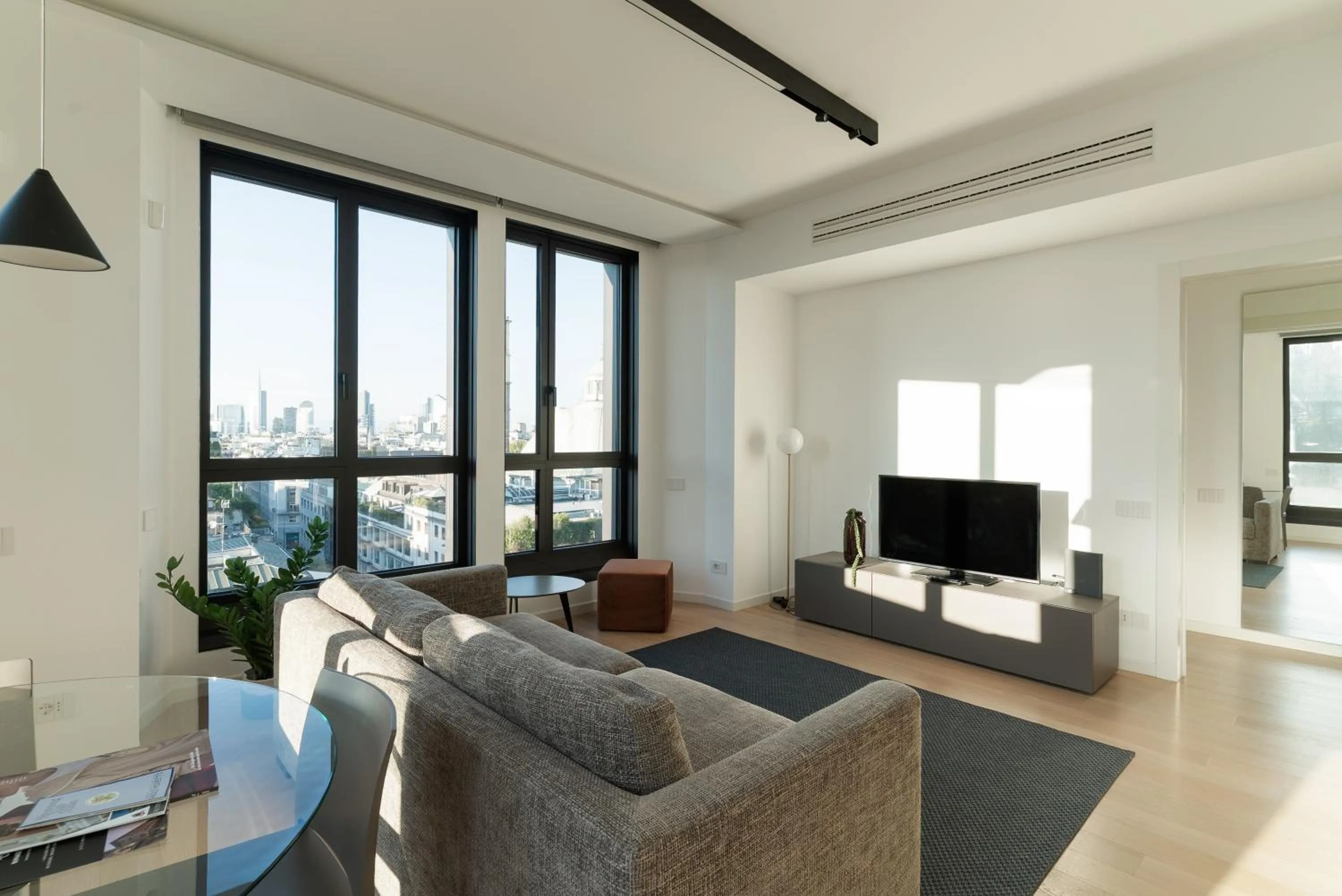 Seating area in Milan Eleven by Brera Apartments