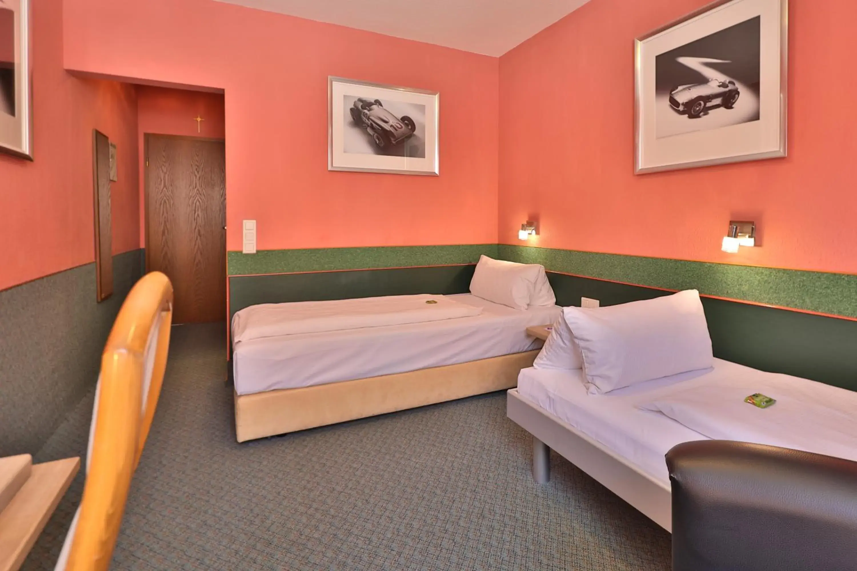 Bed in Aparthotel Deutschmeister Bed in Aparthotel Deutschmeister