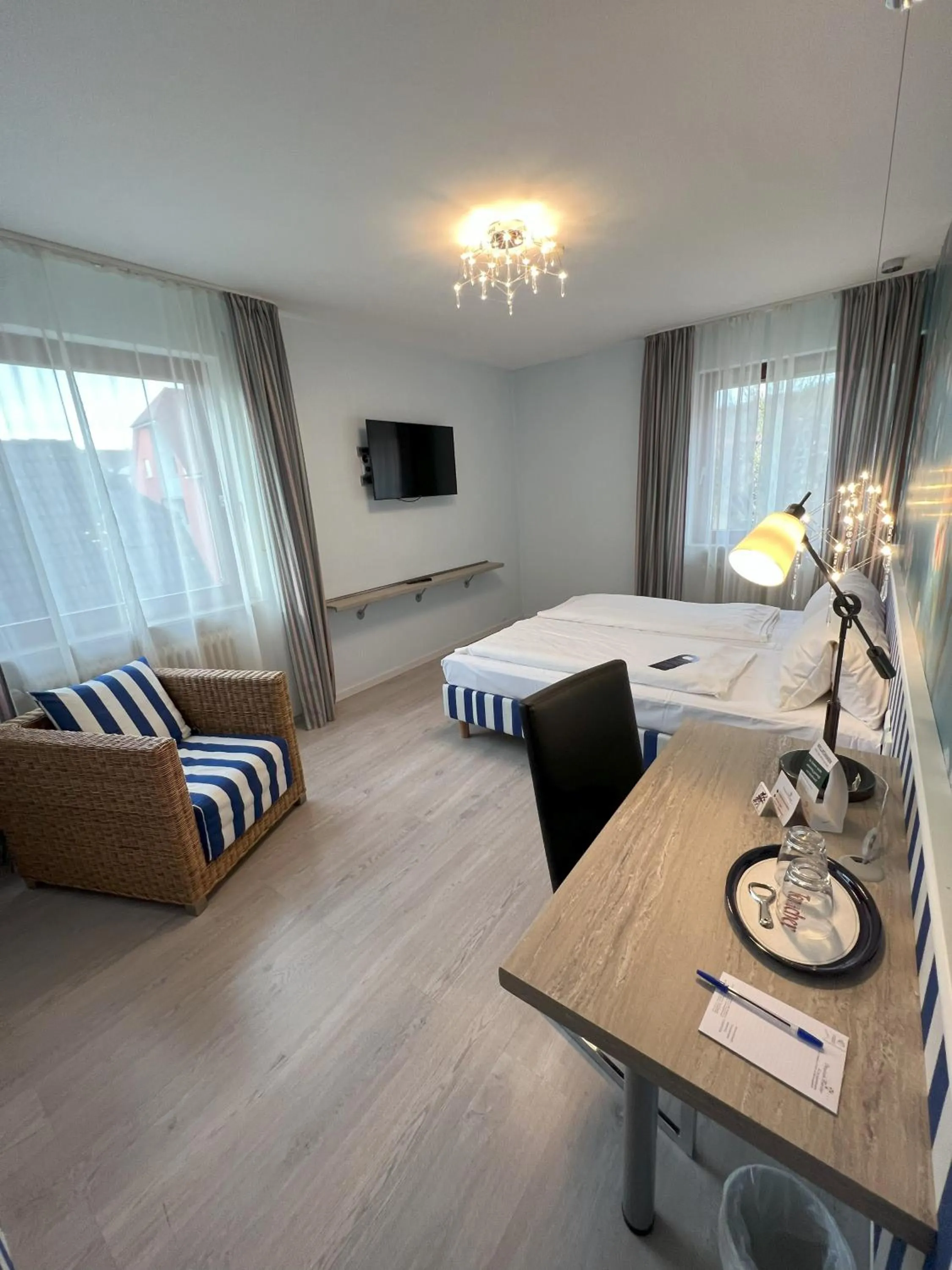 Photo of the whole room, Bed in Aparthotel Deutschmeister