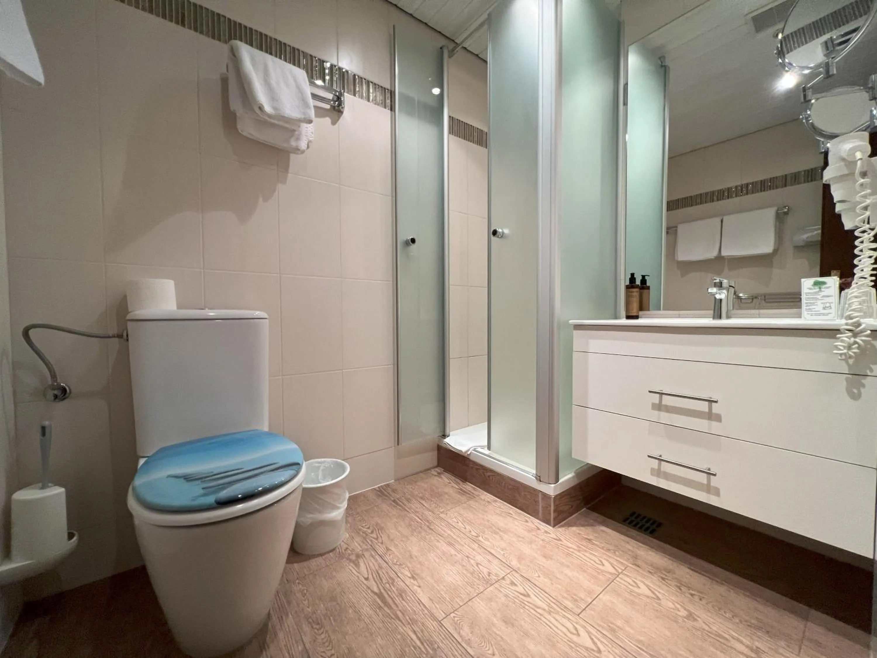 Bathroom in Aparthotel Deutschmeister