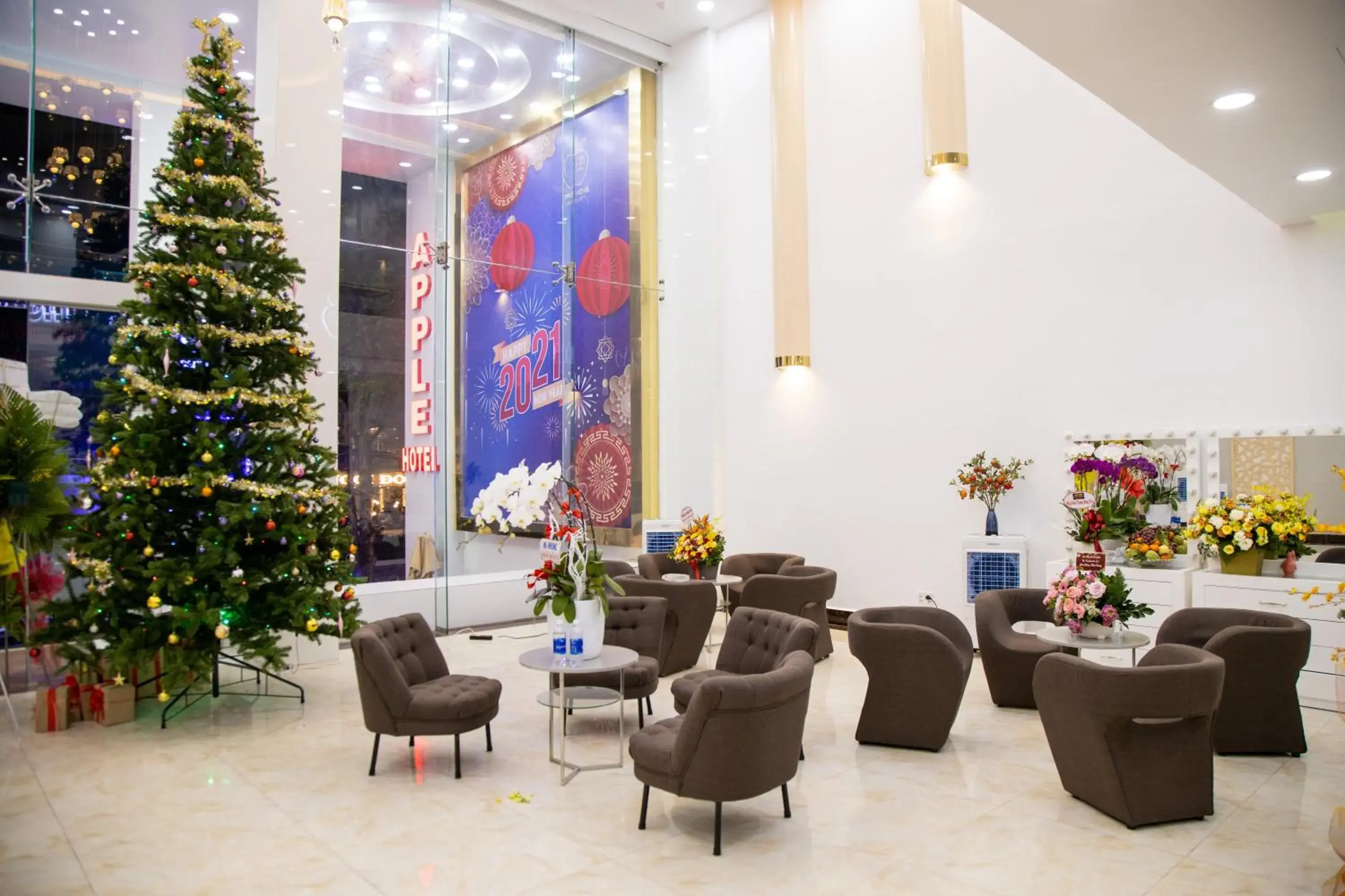 Lobby or reception in Apple Hotel Lobby or reception in Apple Hotel