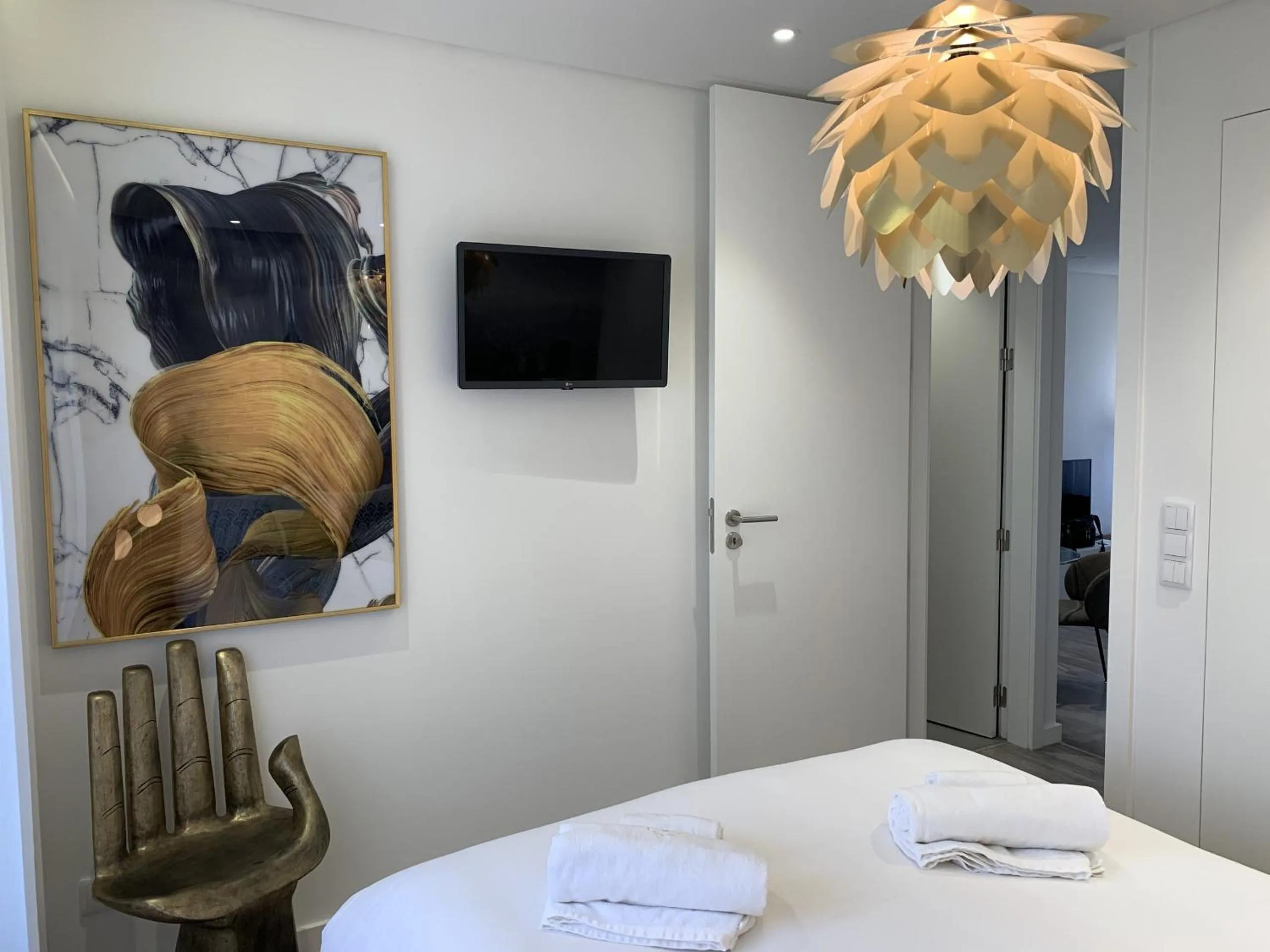 Bed in FLH Cascais Downtown Premium Apartment I