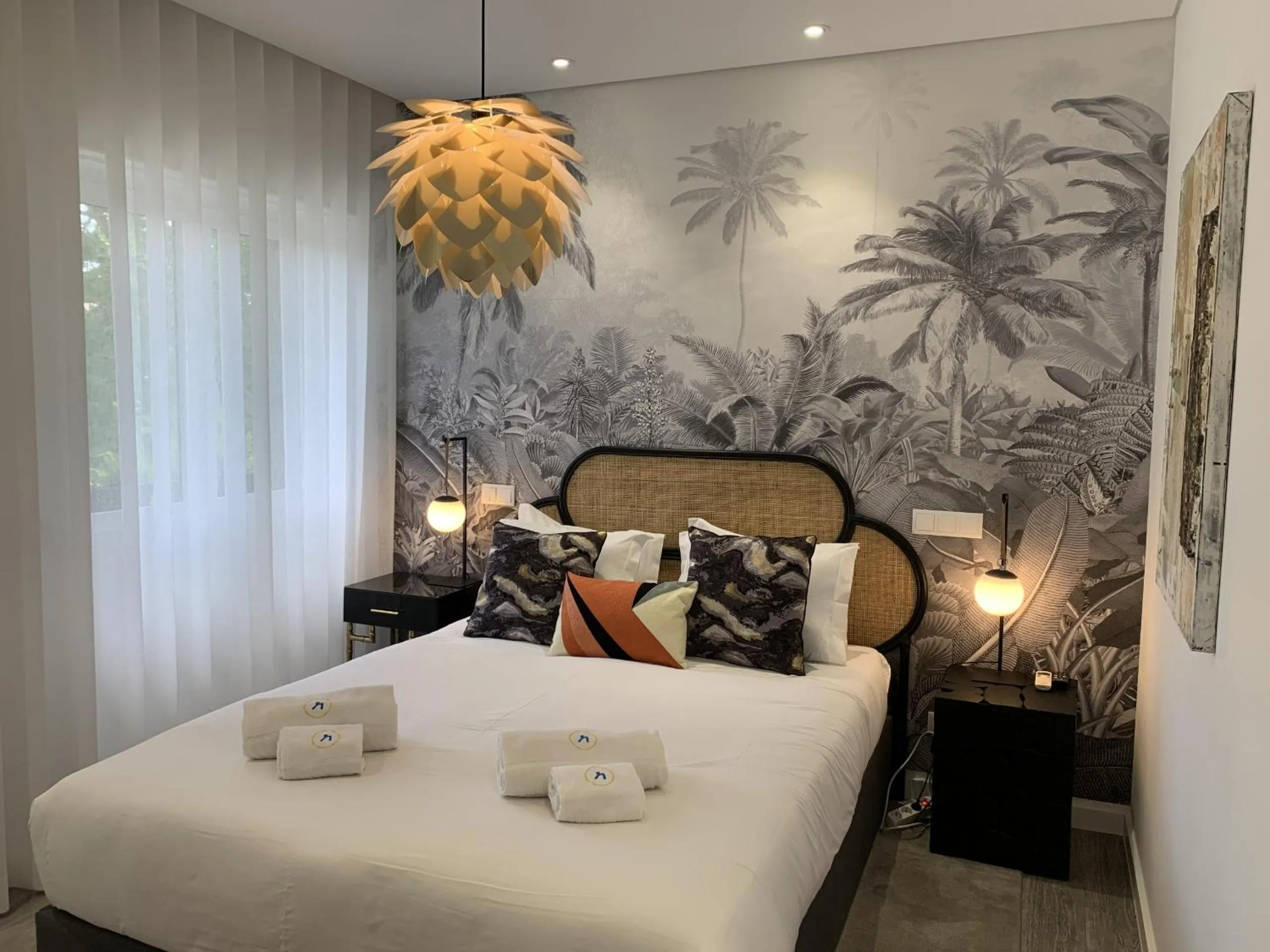 Bed in FLH Cascais Downtown Premium Apartment I