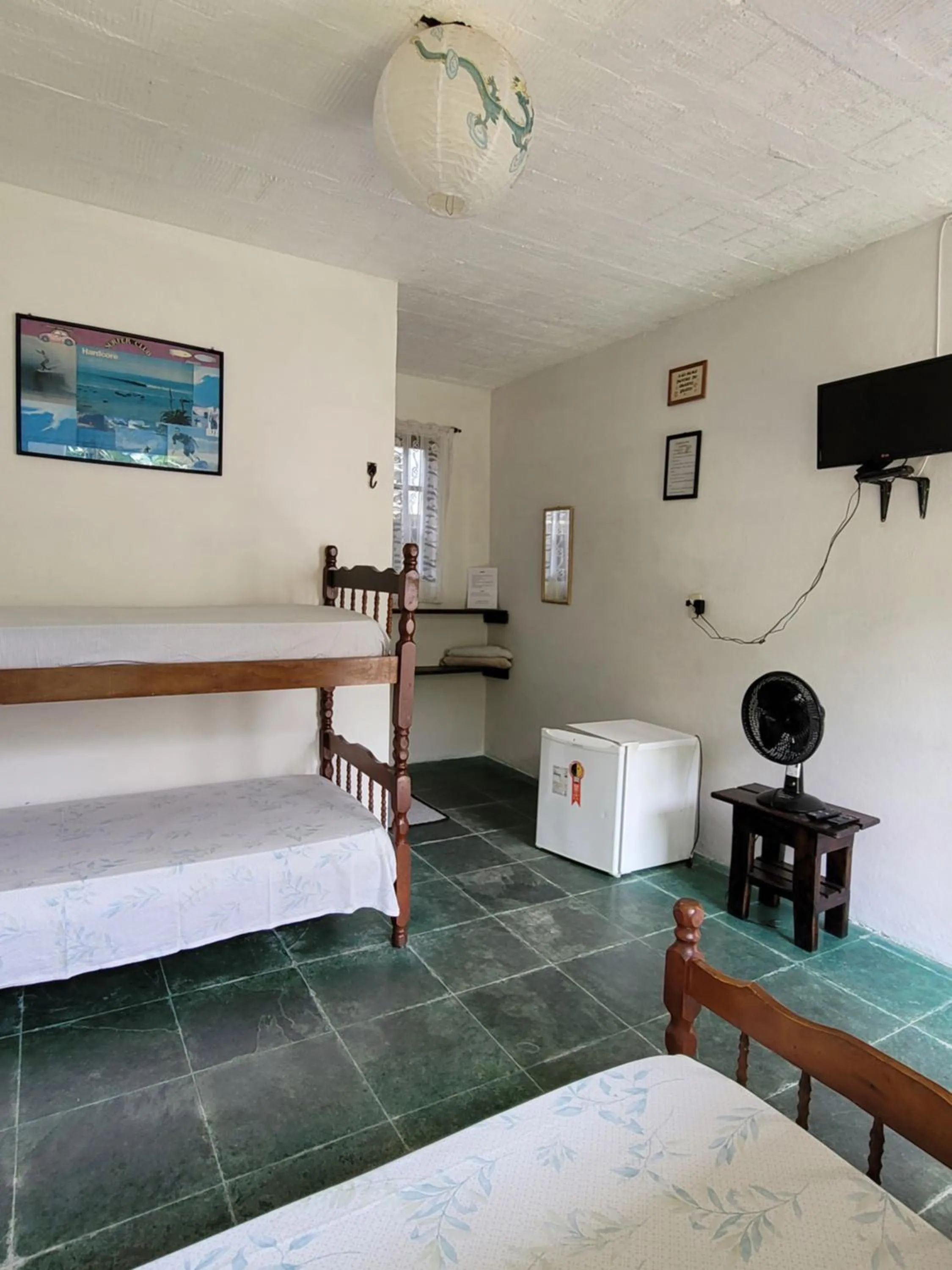 Bed in Araribé Pousada