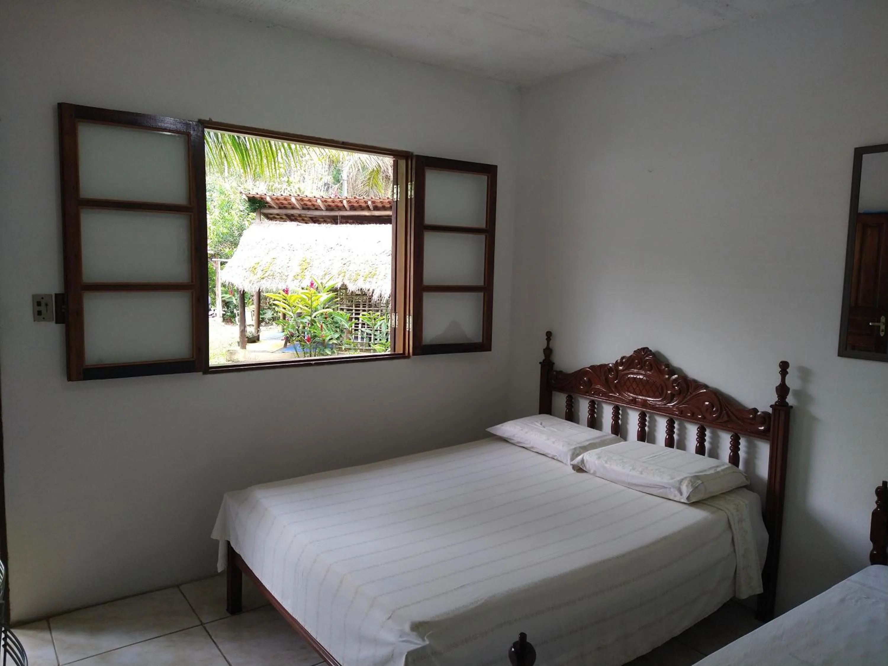 Bed in Araribé Pousada