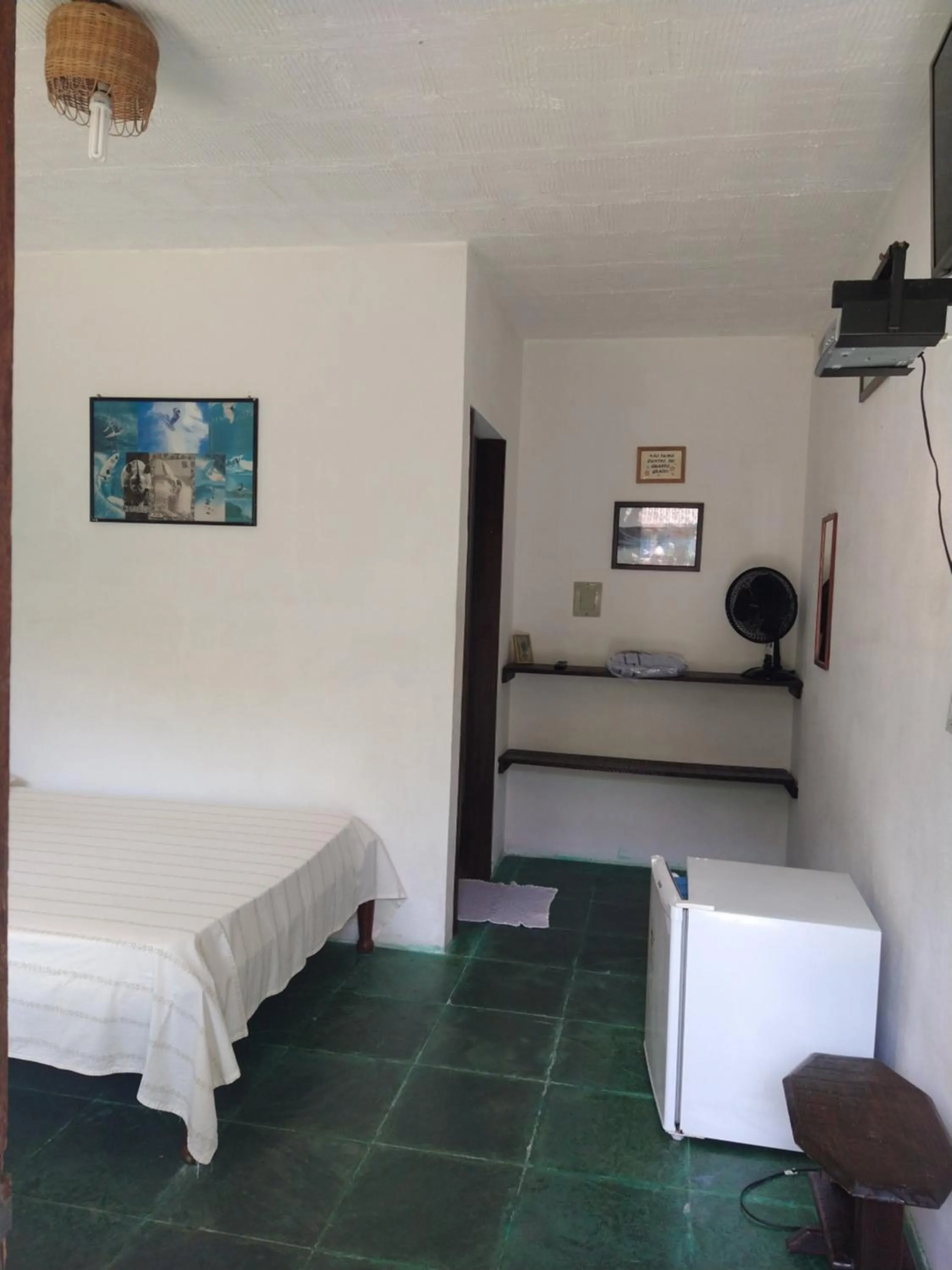 Bed in Araribé Pousada