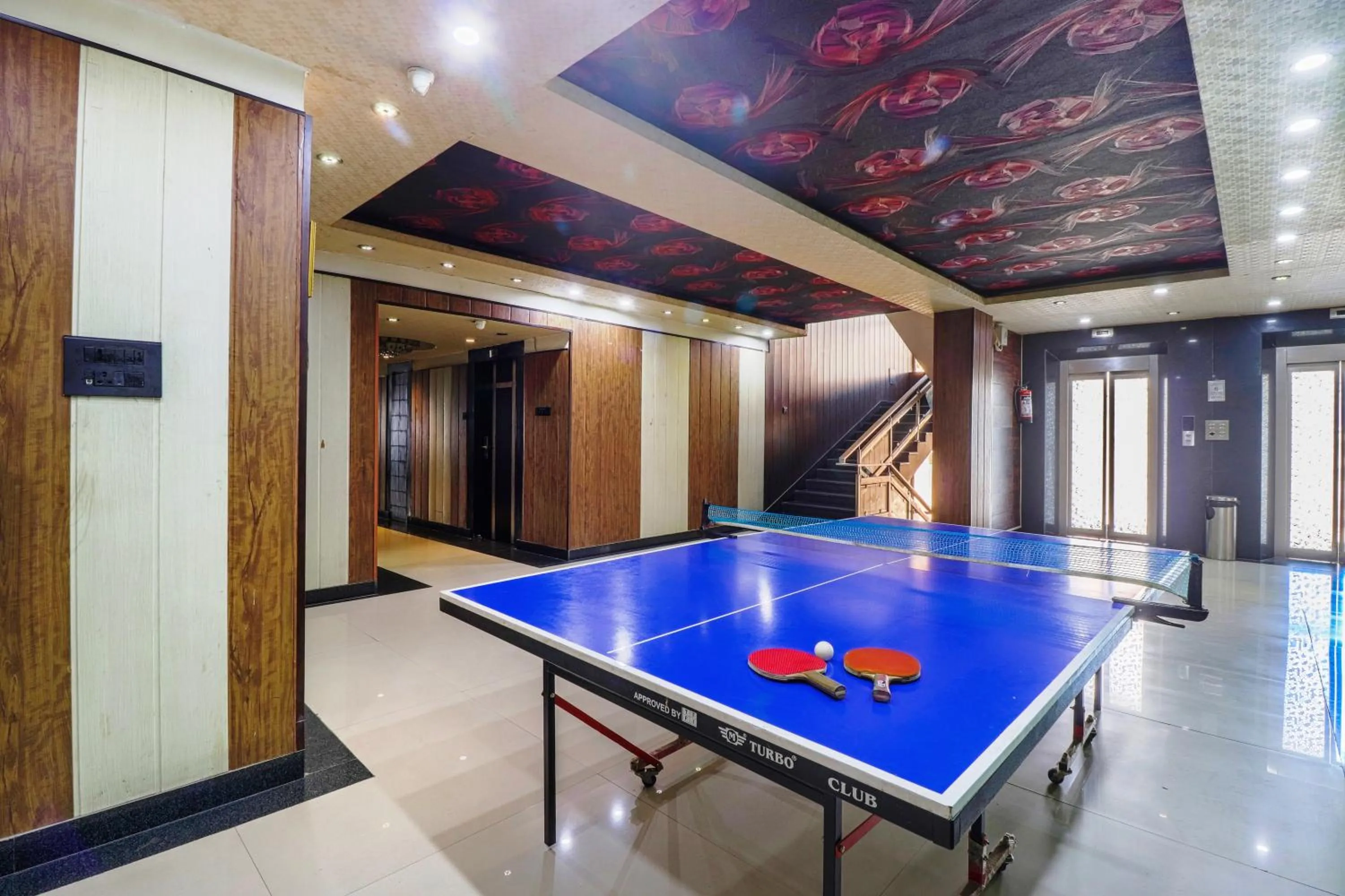 Game Room in Oaktel Hotel Grand Shiva Near Ganga Ghat