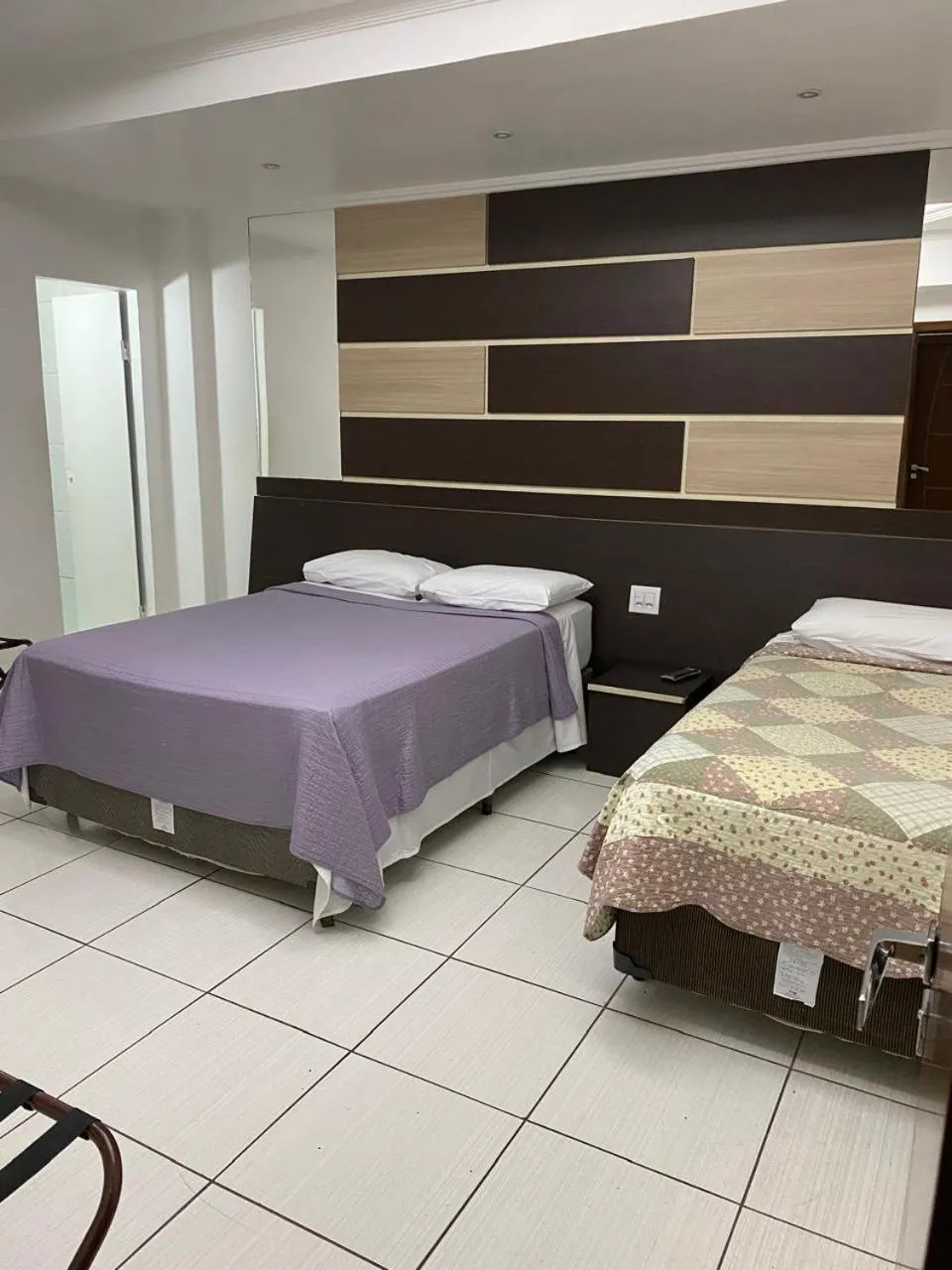 Bed in Hotel Calstar