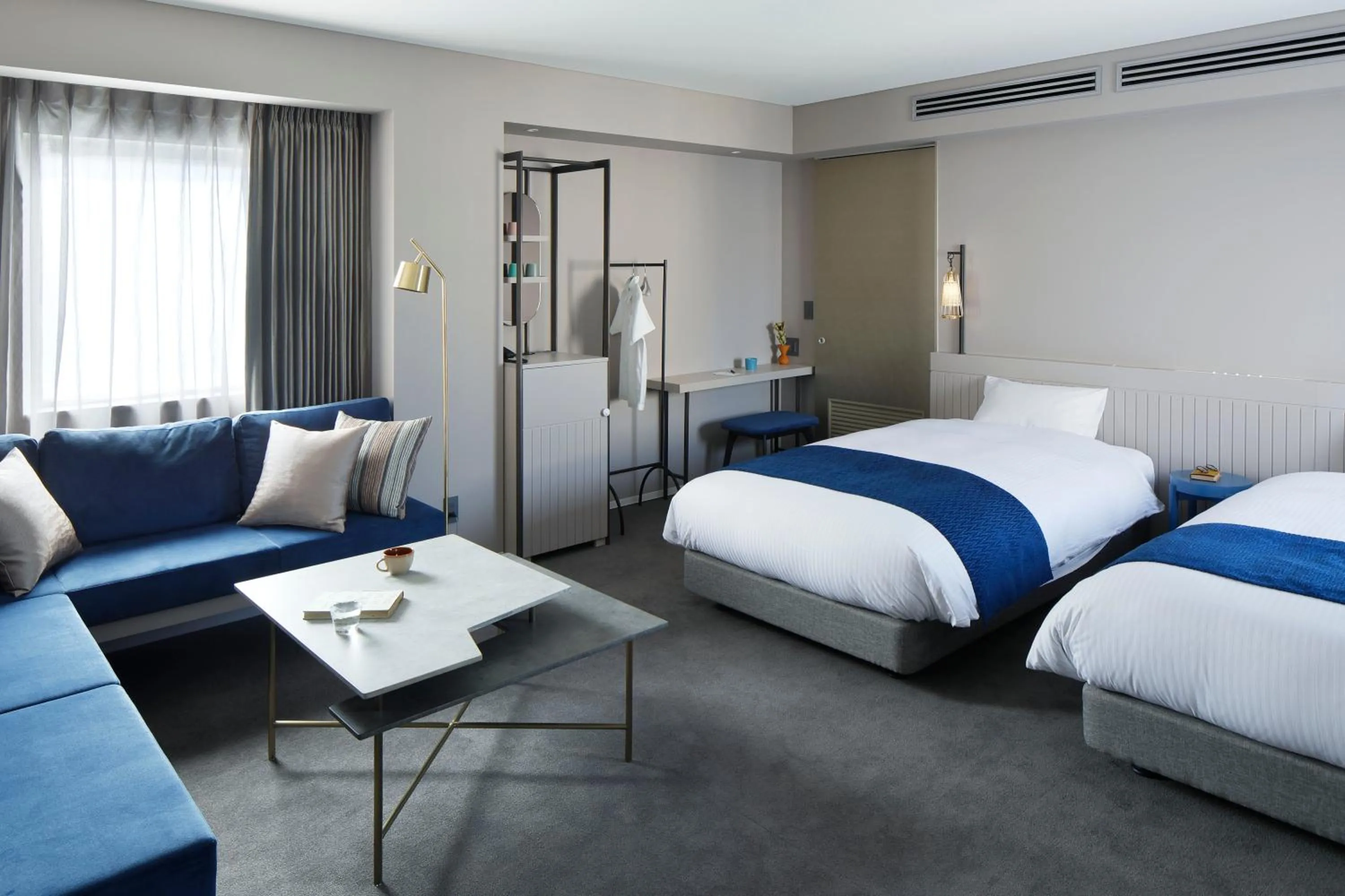 Bed in HOTEL TORIFITO KANAZAWA