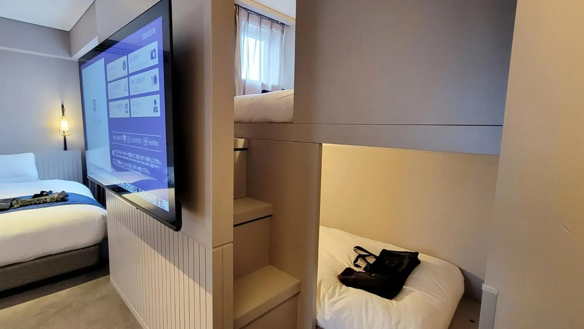 Bed in HOTEL TORIFITO KANAZAWA Bed in HOTEL TORIFITO KANAZAWA