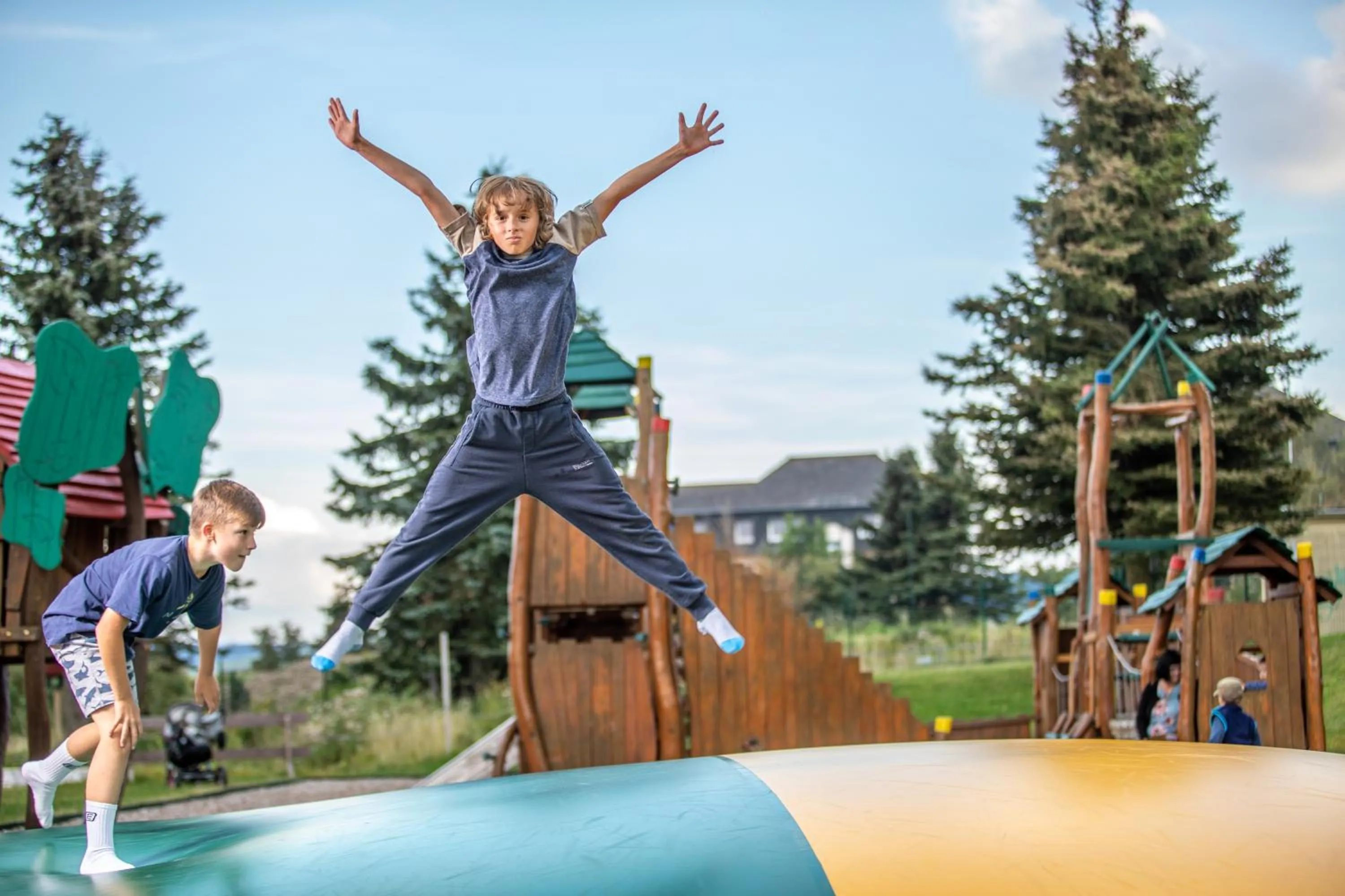 Children play ground in Elldus Resort