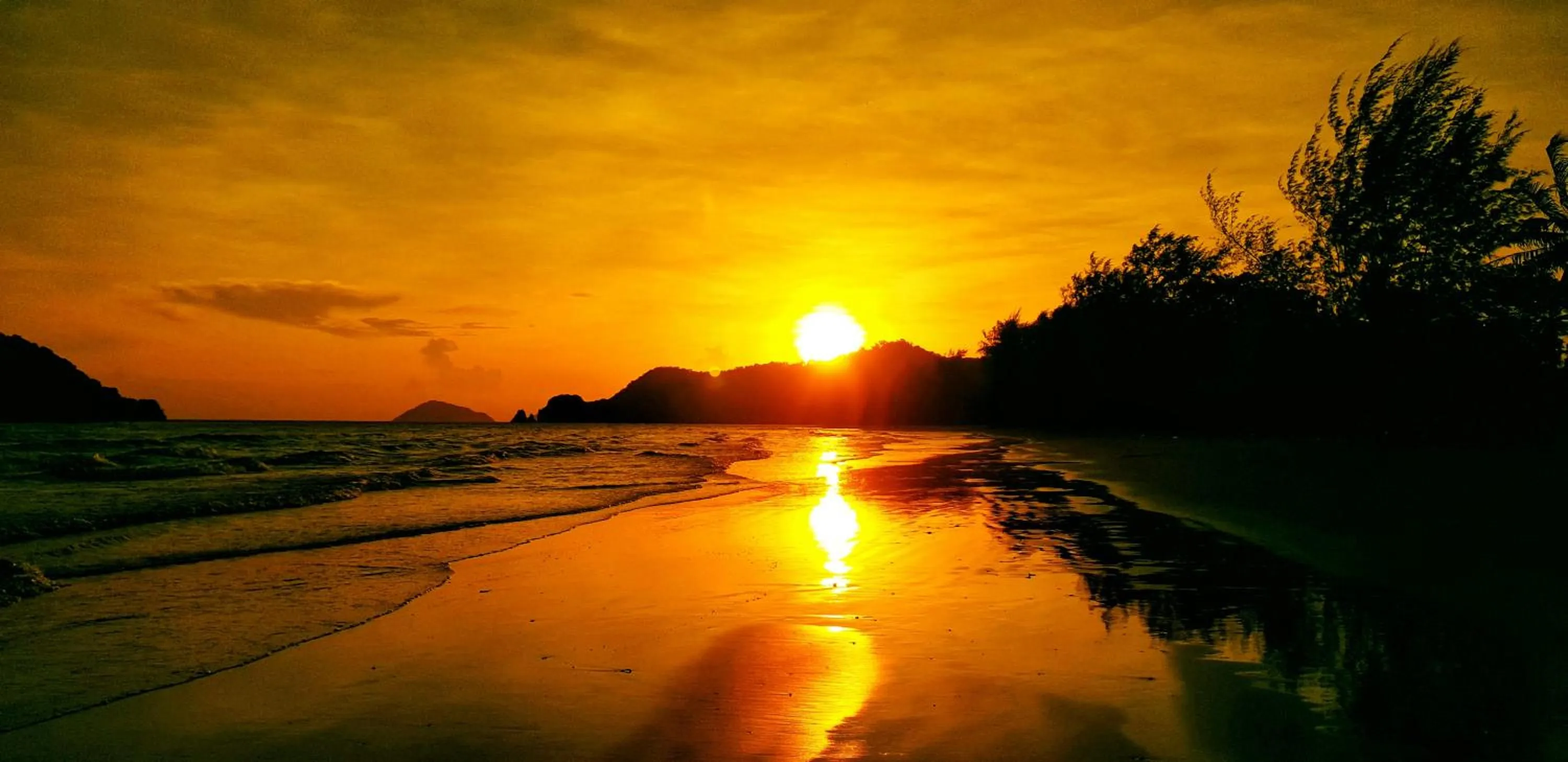 Natural landscape in Sabai Beach Resort