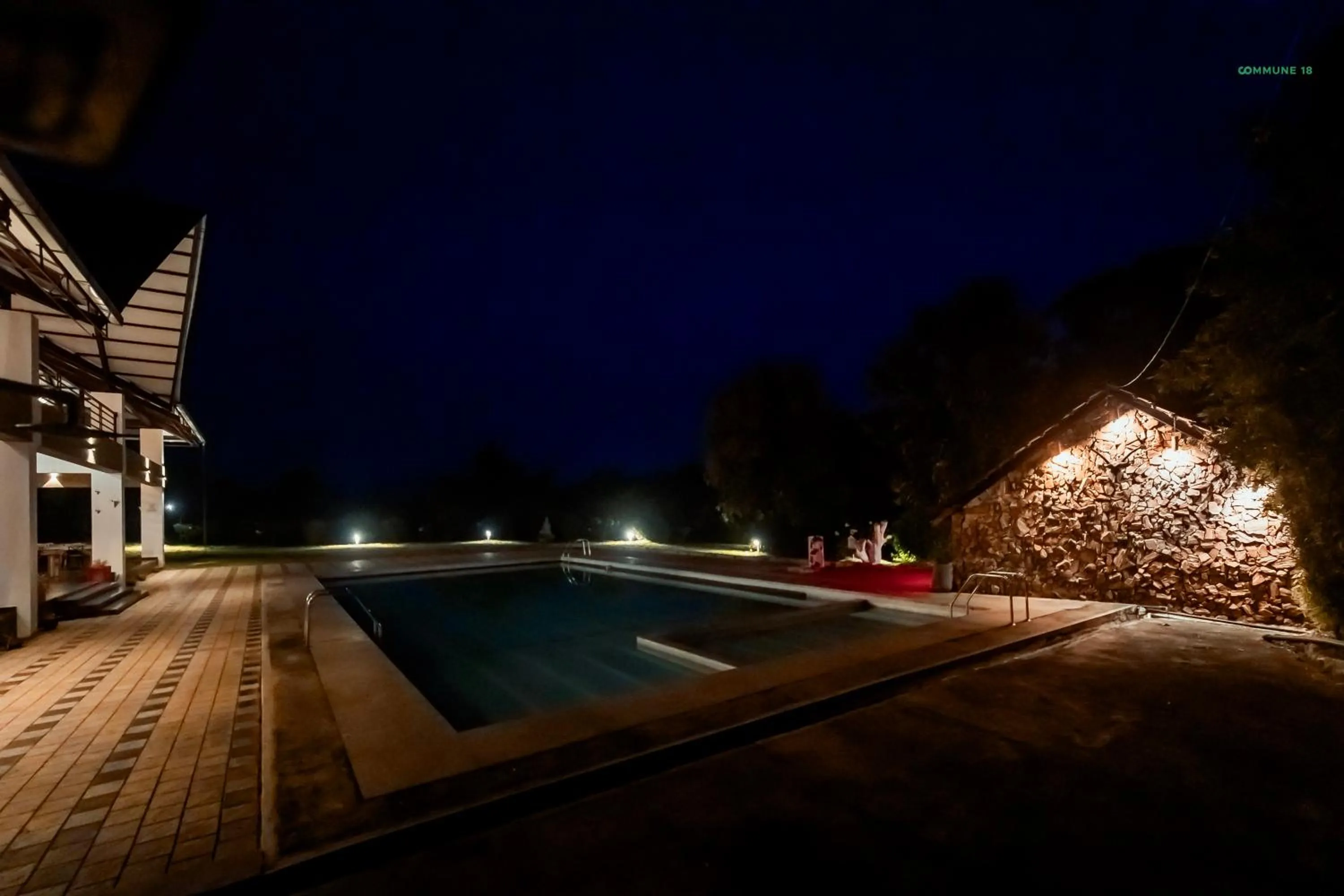 Property building in Commune18 Resort Chikmagalur