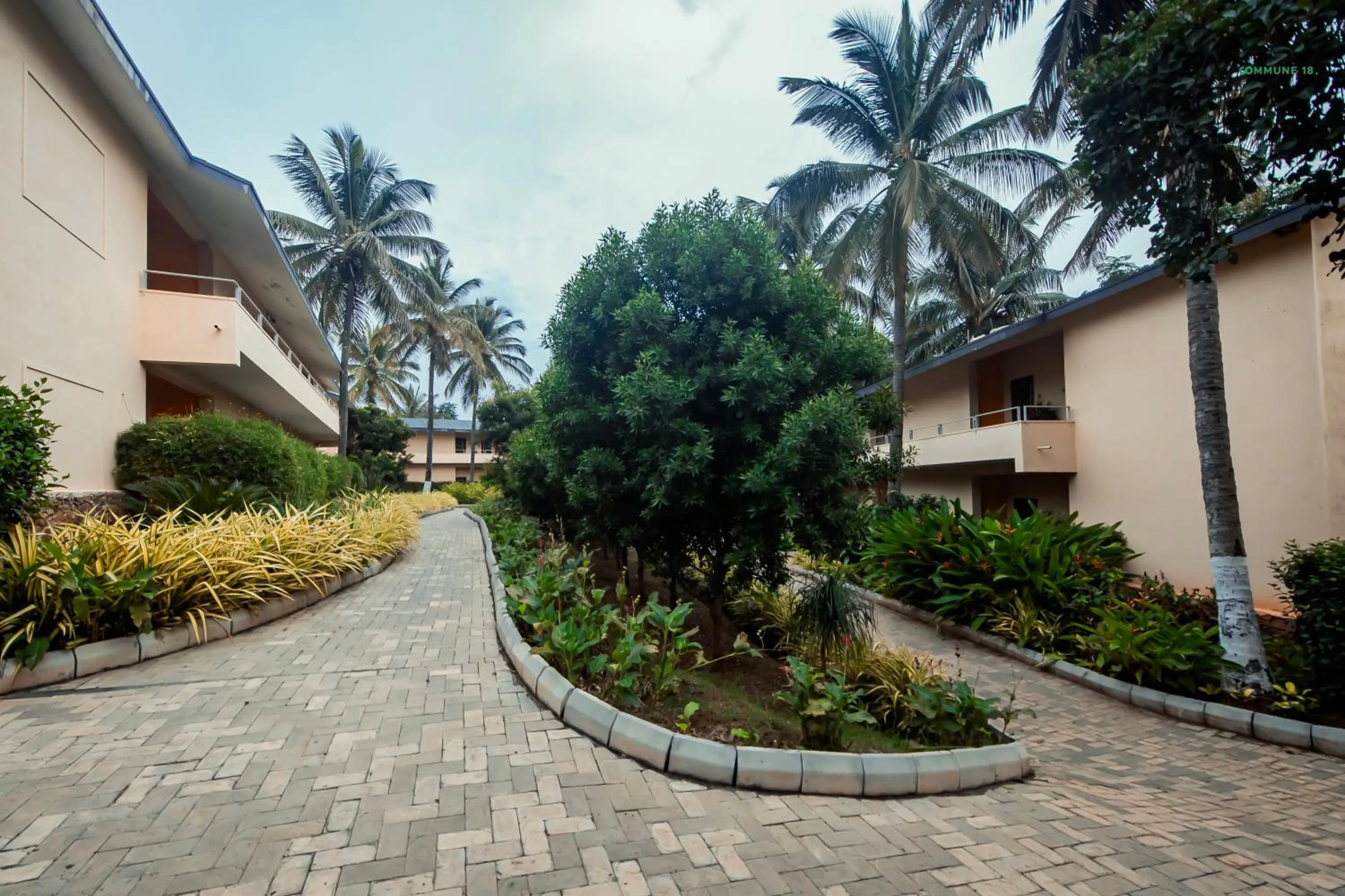 Property building in Commune18 Resort Chikmagalur