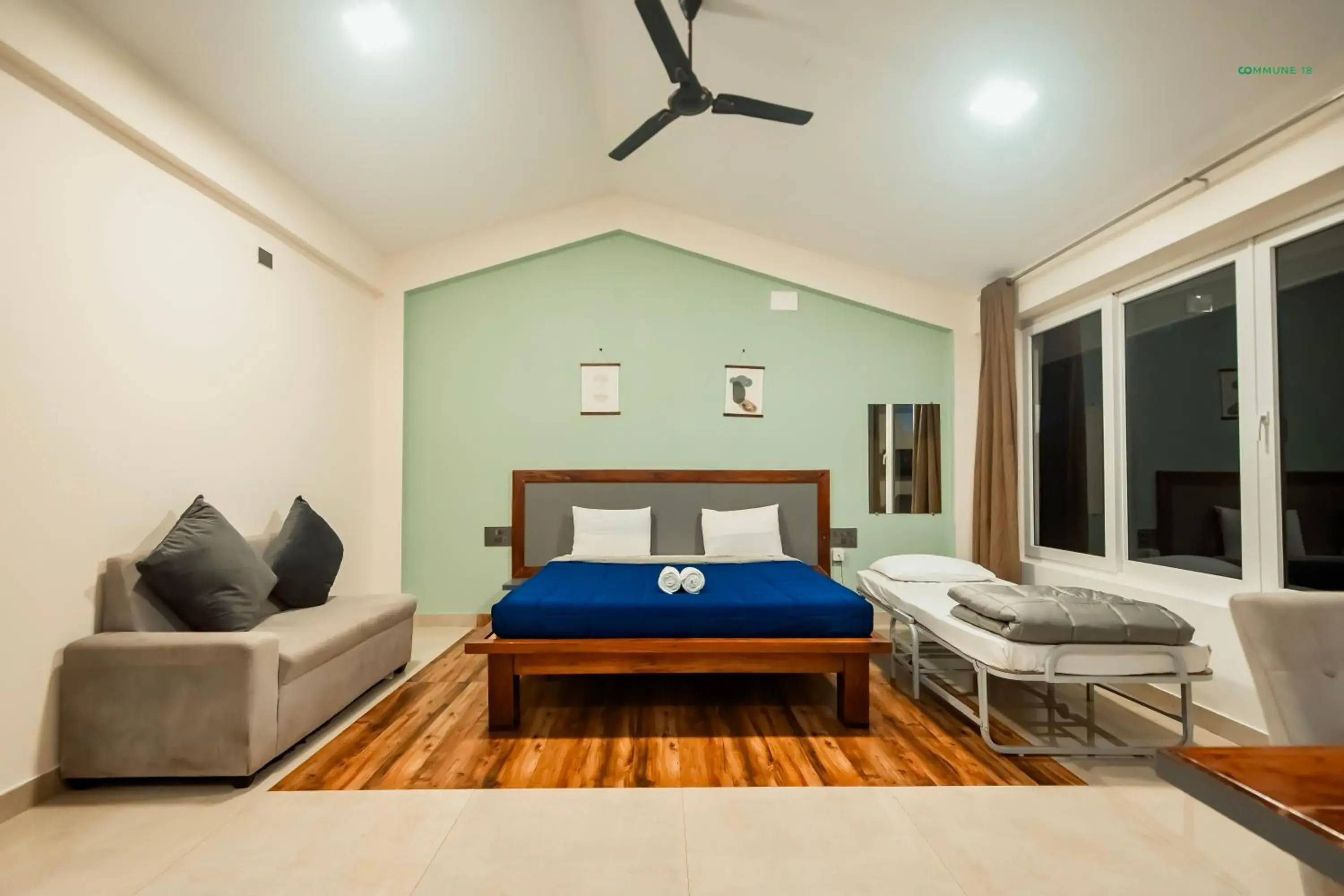 Bed in Commune18 Resort Chikmagalur Bed in Commune18 Resort Chikmagalur