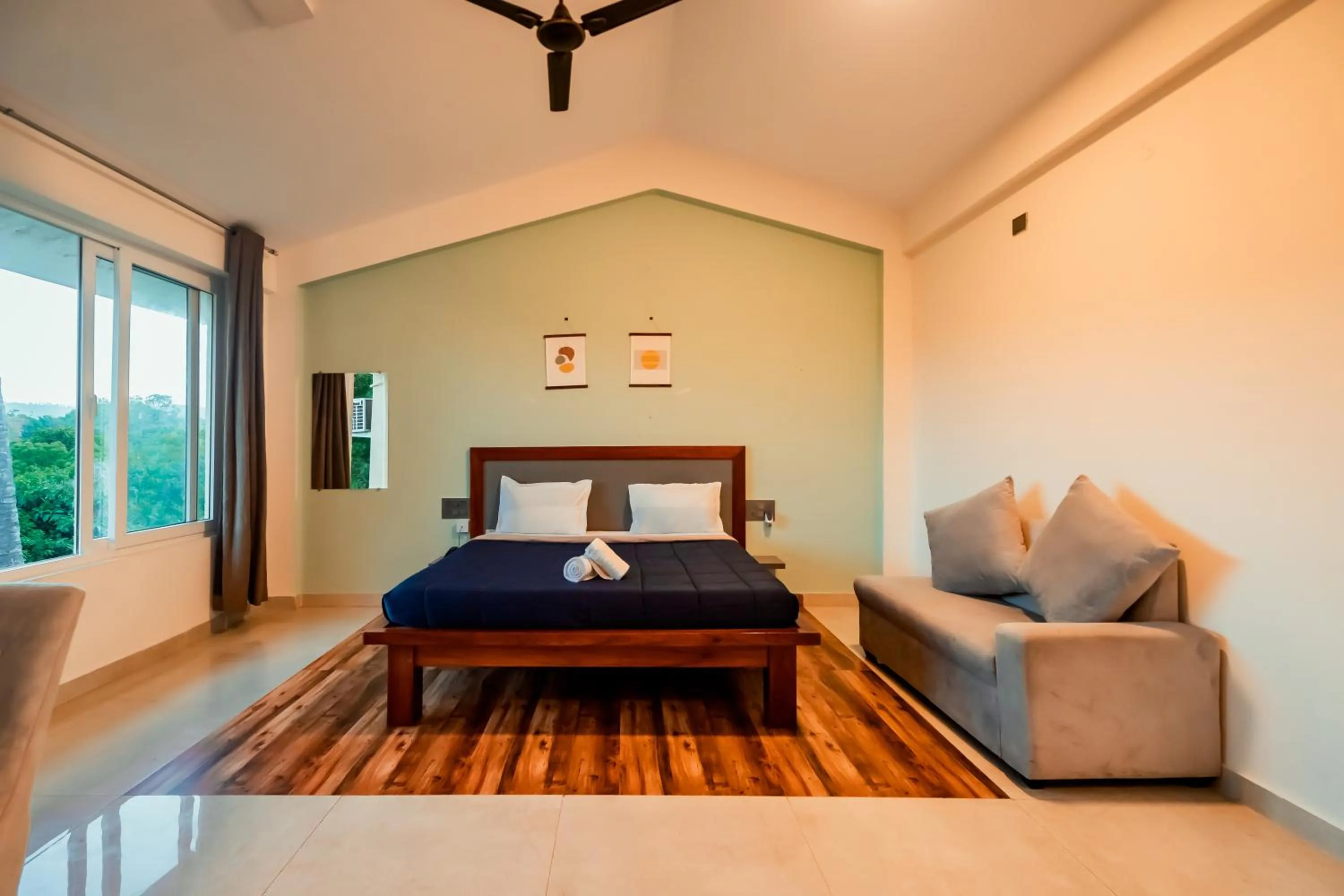 Bed in Commune18 Resort Chikmagalur