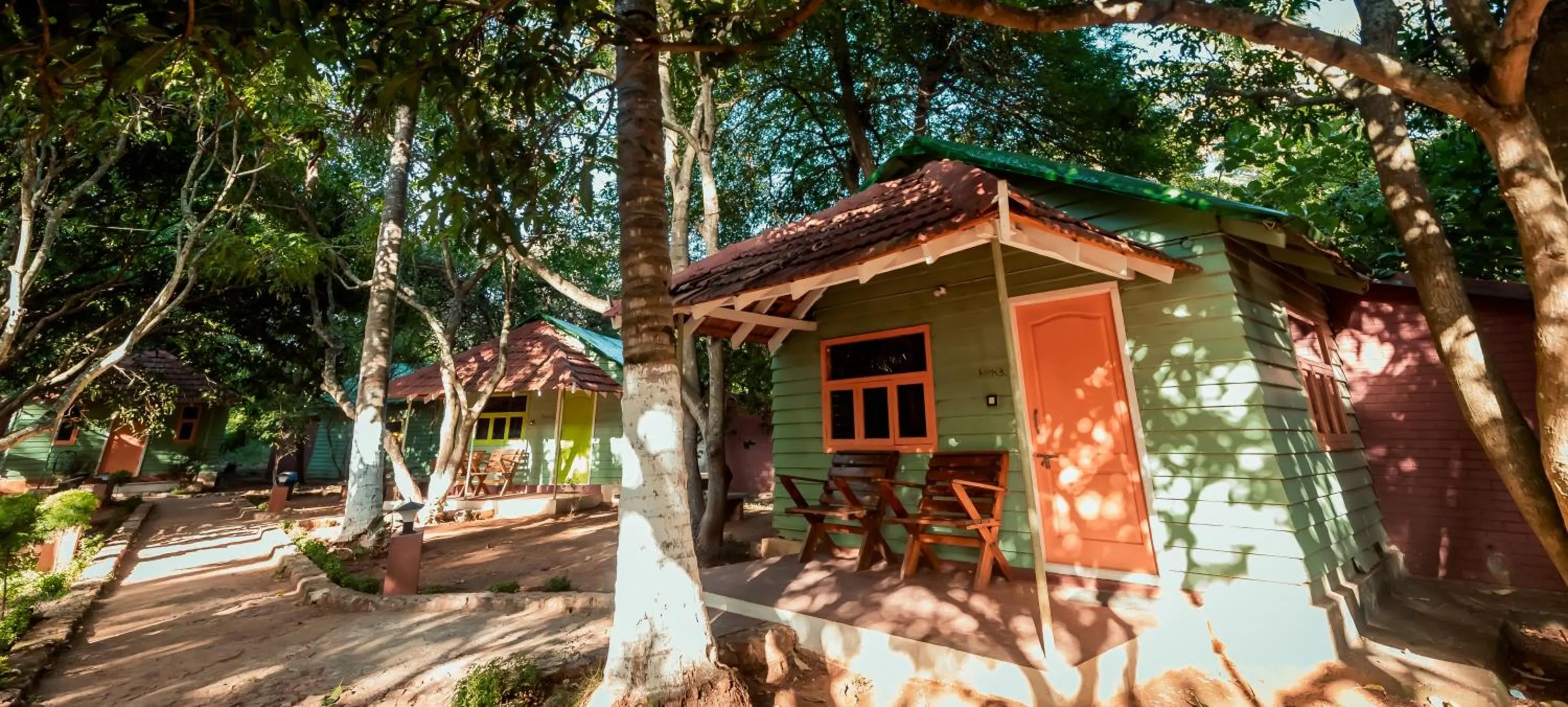 Property building in Commune18 Resort Chikmagalur