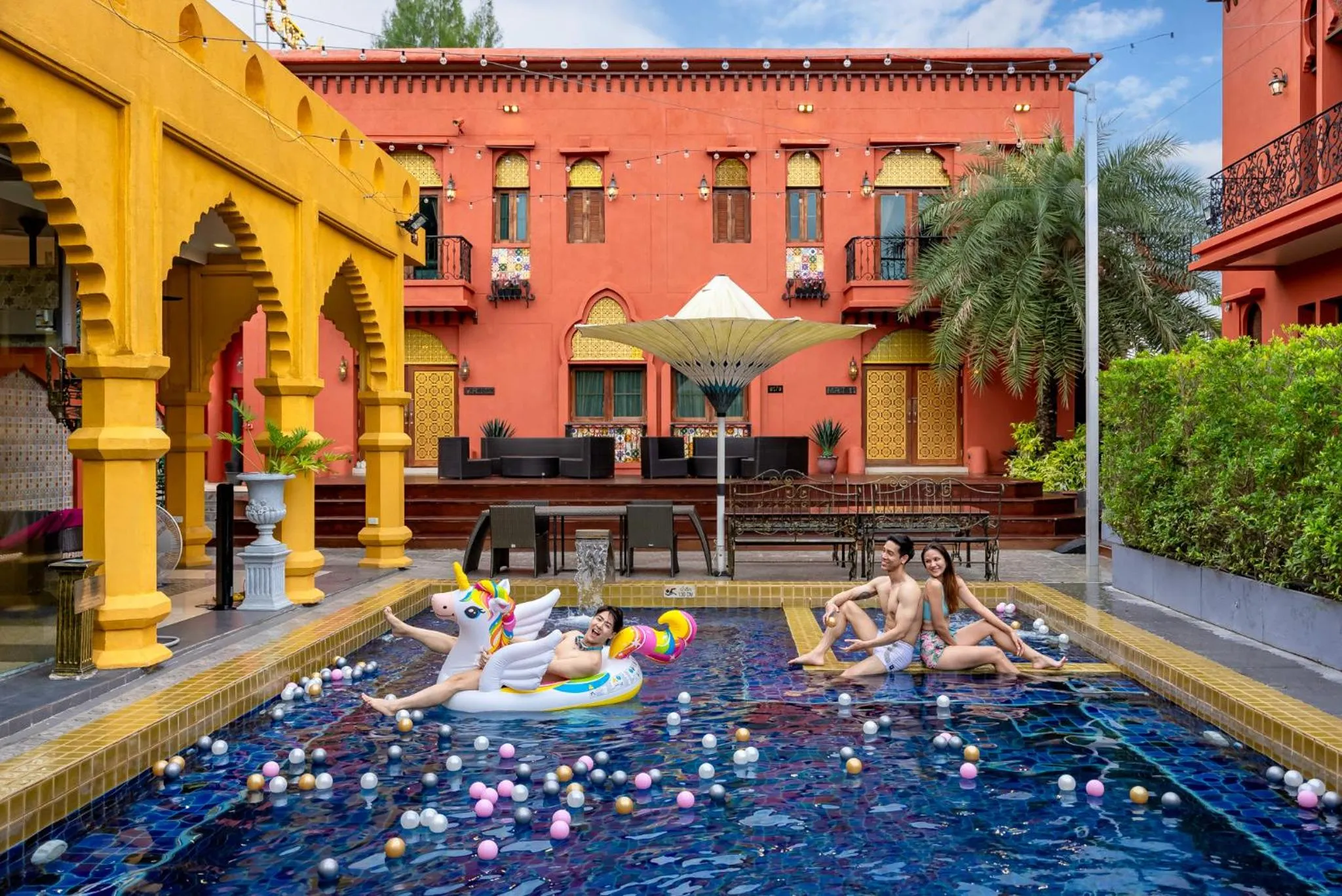 Swimming pool in The Air Khaoyai Hotel