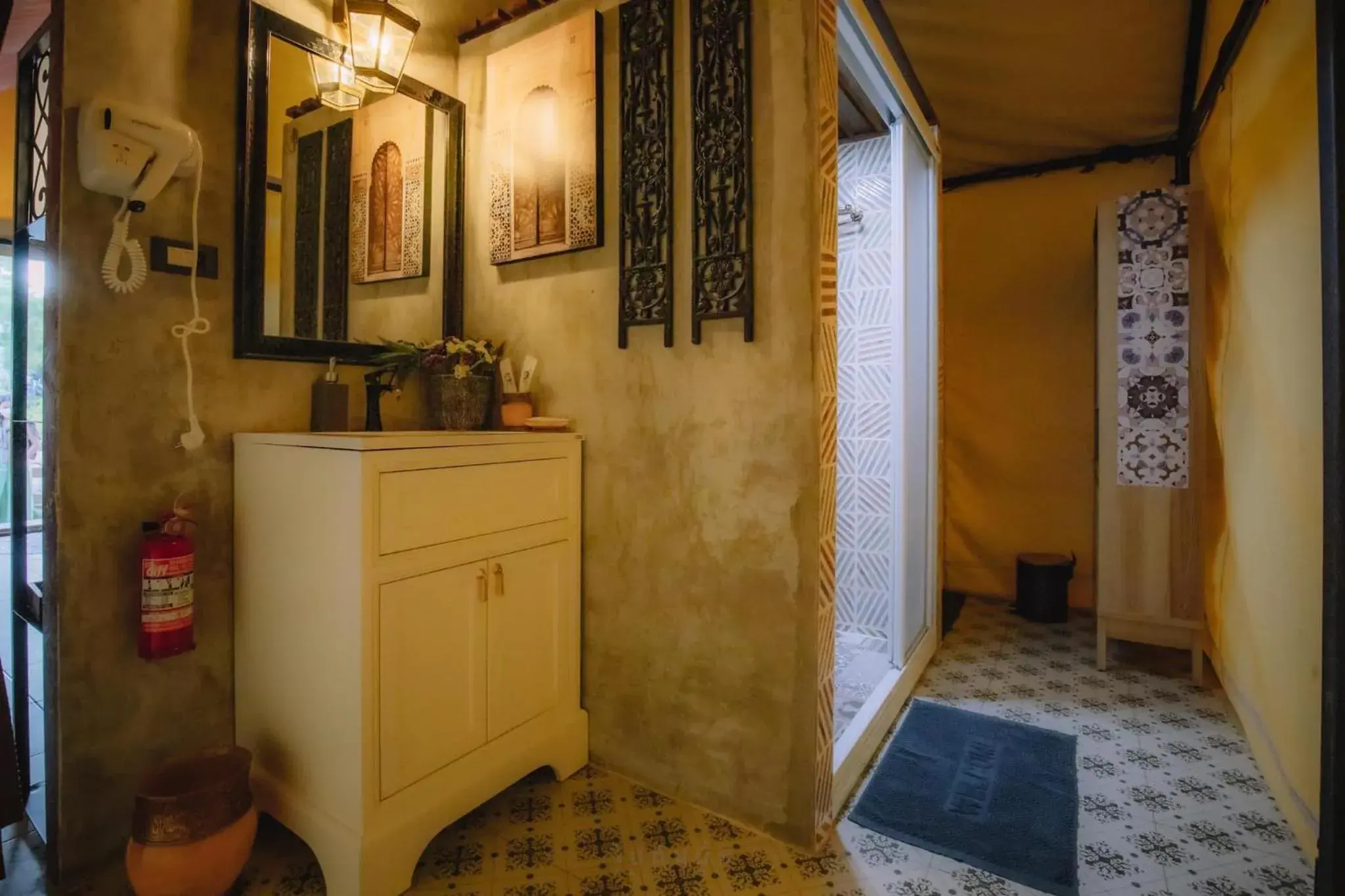 Bathroom in The Air Khaoyai Hotel Bathroom in The Air Khaoyai Hotel