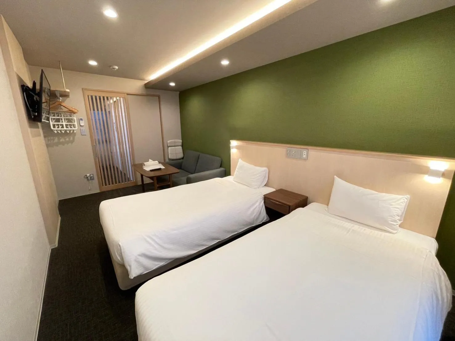 Bed in HIZ HOTEL Gion-Shirakawa